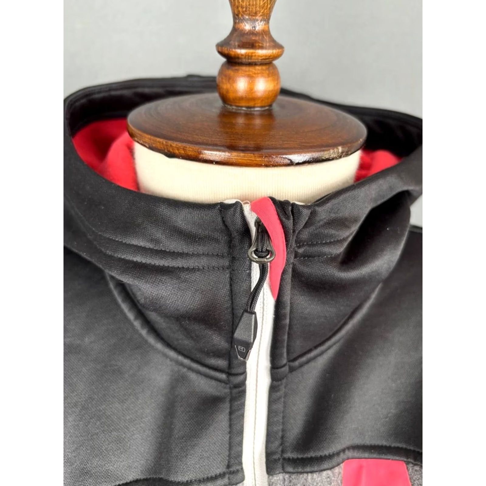 ORTOVOX Ortovox Womens Loden Hoody Sweater M Black Polyester Merino elastan Long Sleeve Full Zip Logo Casual Outdoor Size M / US 6-8 / IT 42-44 - 4 Thumbnail