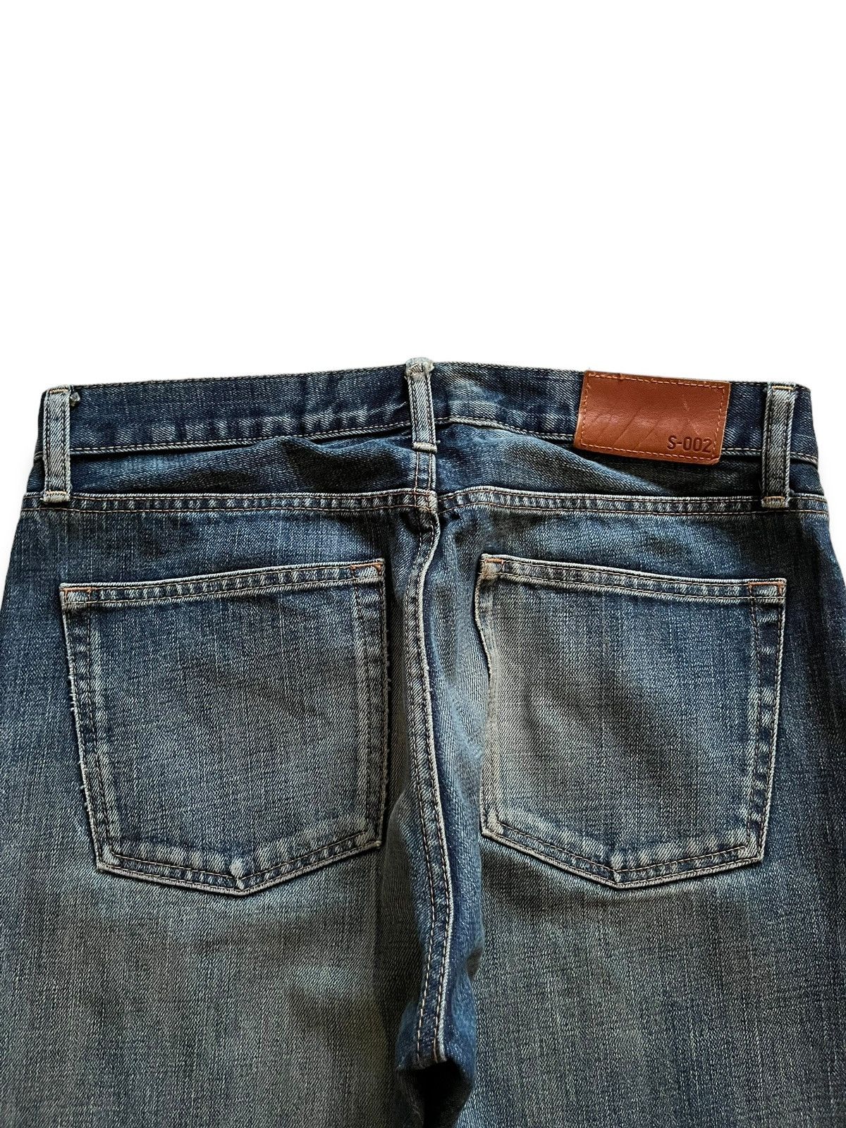 Japanese Brand × Uniqlo SALES🔥Vintage Uniqlo Mud Wash Distressed Loose Jeans Size US 32 / EU 48 - 8 Thumbnail