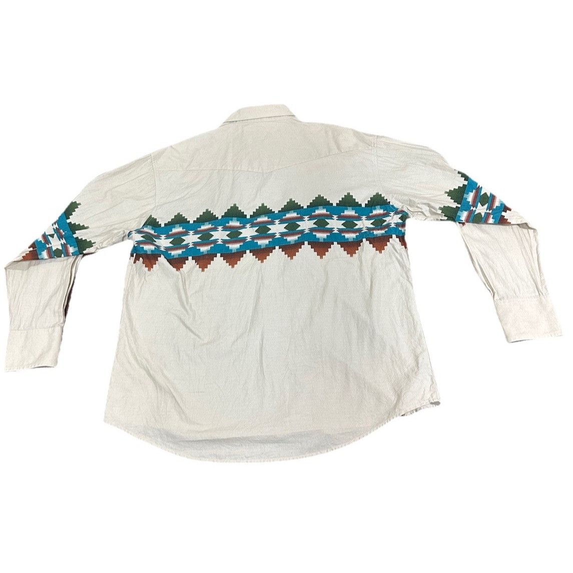 Wrangler Vintage Wrangler Western Shirt Men’s XL Pearl Snap Long Slee Size US XL / EU 56 / 4 - 4 Thumbnail