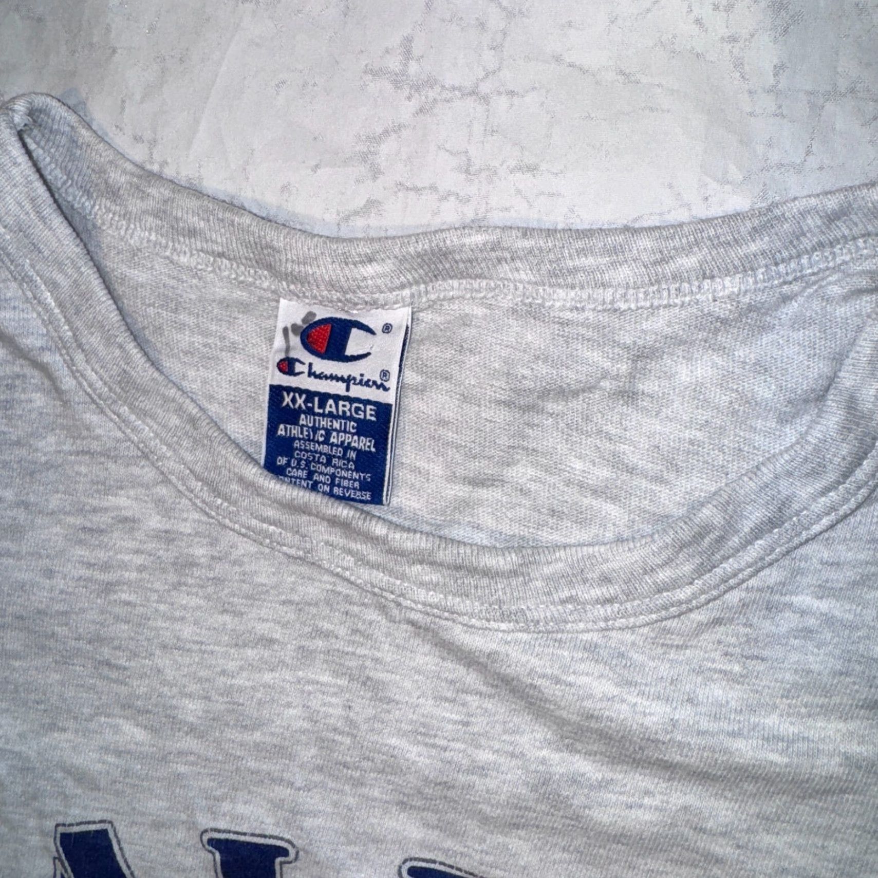 Champion VINTAGE Champion Dallas Cowboys T-Shirt - 2XL Short Sleeve Crew Neck Shirt Men Gray Cowboy Logo 1990s Pro Line NFL Pro Line Size US XXL / EU 58 / 5 - 2 Thumbnail