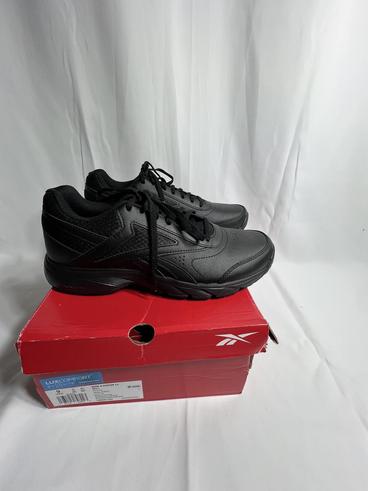 Reebok Reebok Work N Cushion 4.0 Men's Walking Shoes Size 9 Black Size US 9 / EU 42 - 1 Thumbnail