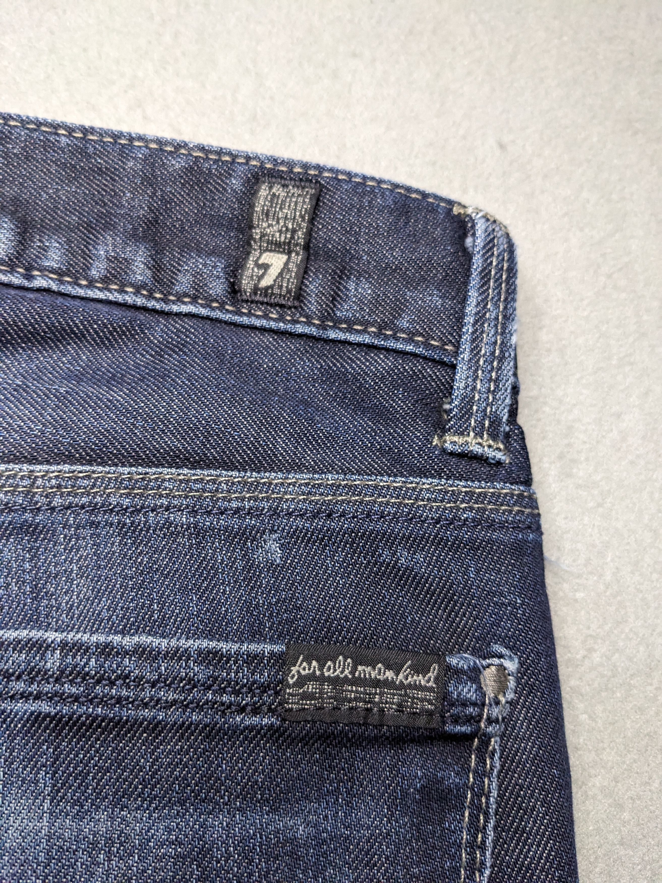 7 For All Mankind 7 For All Mankind Mens Rhigby Jeans 31x30 USA Denim Straight Size US 31 - 11 Thumbnail
