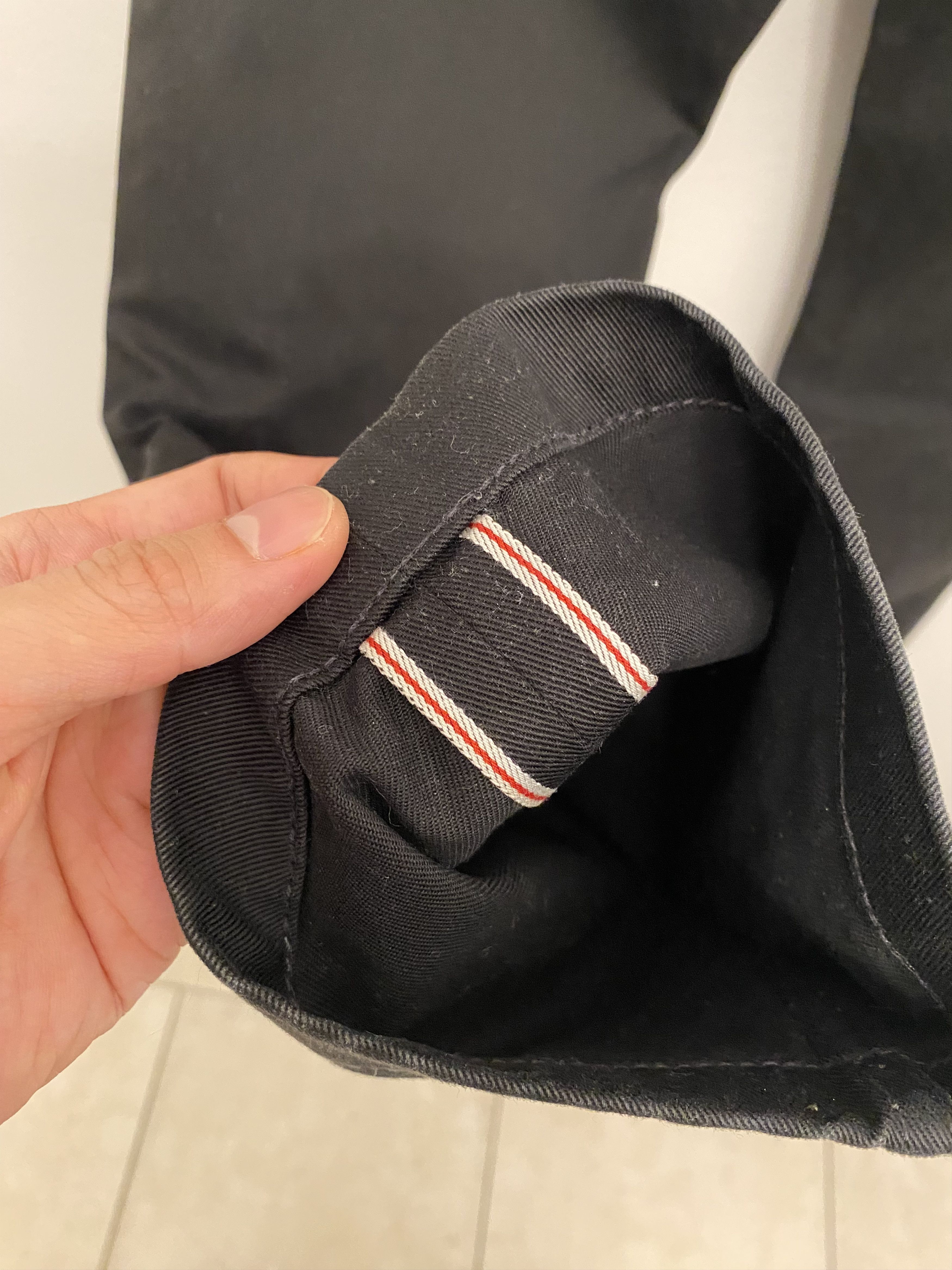 Iron Heart Iron Heart Black Chino Selvedge Made in Japan Size US 29 - 3 Thumbnail