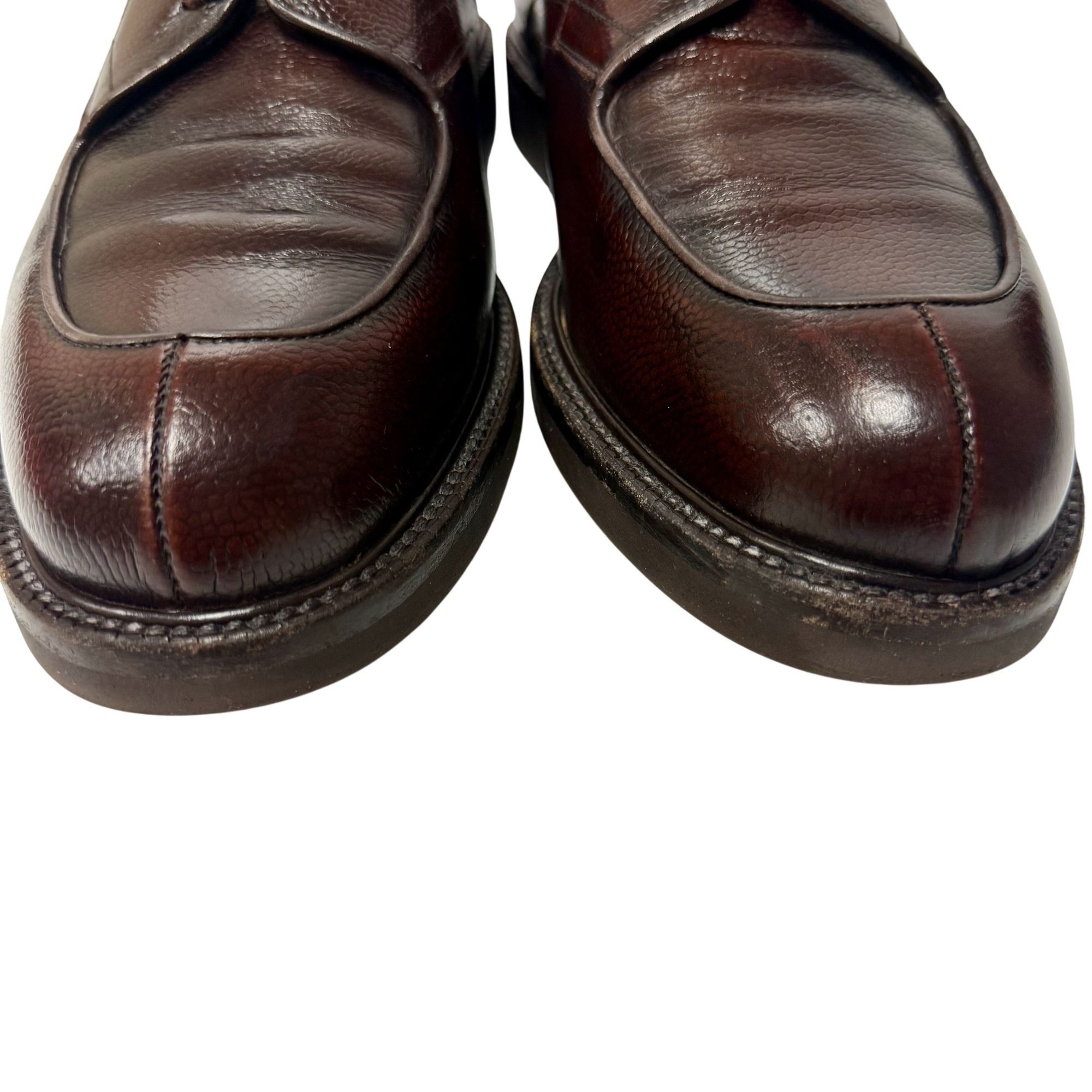 Other Bruno Magli RENATO Burgundy Brown Leather SPLIT TOE Shoes Size US 9.5 / EU 42-43 - 12 Thumbnail