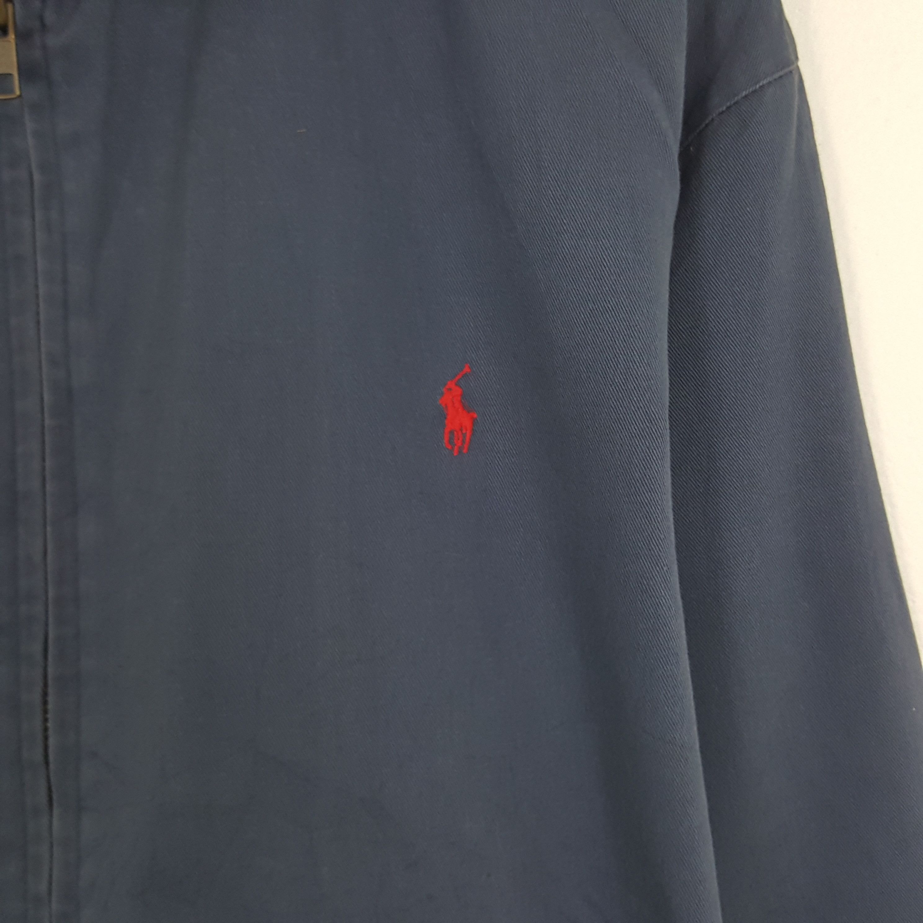 Polo Ralph Lauren × Vintage Vintage Polo Ralph Lauren Zipper Jacket Size US M / EU 48-50 / 2 - 2 Thumbnail