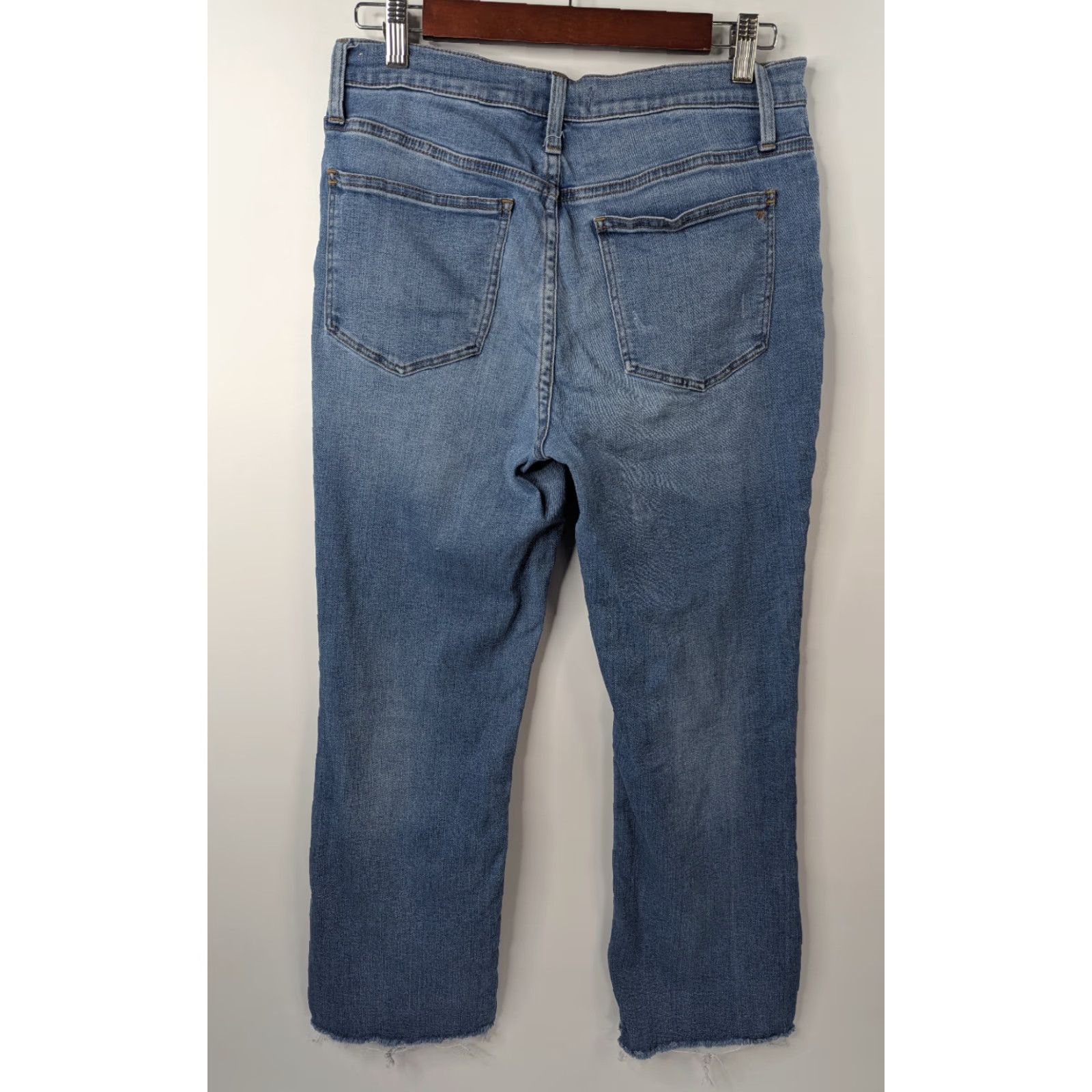 Madewell Madewell Jeans Cali Demi-Boot 5-Pocket Denim Mid Rise Slim Boots Blue Women Size 28 Size 28" / US 6 / IT 42 - 5 Thumbnail