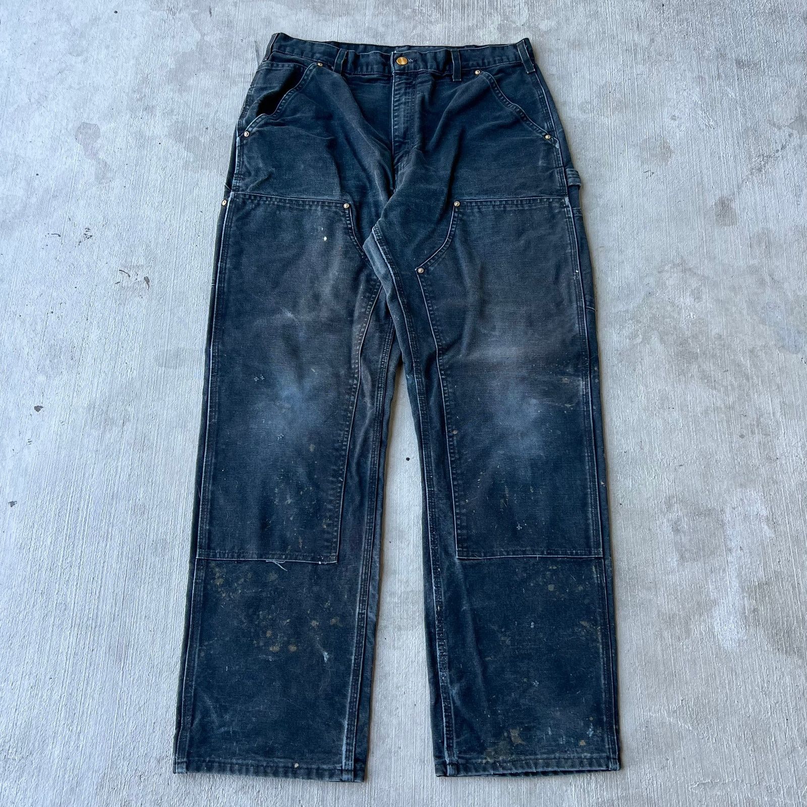 Carhartt × Vintage 90s Faded Vintage Carhartt Double Knee Work