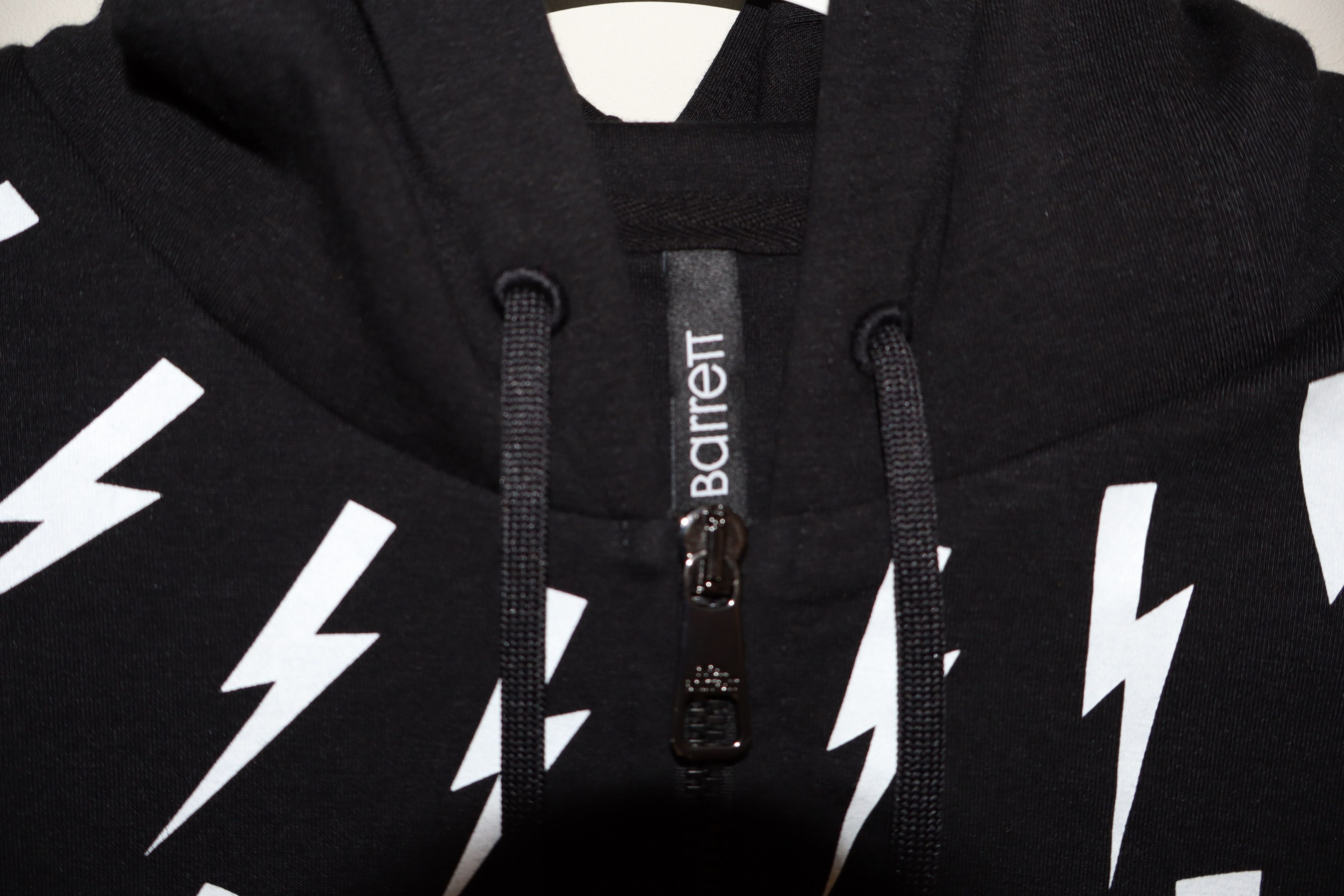 Neil Barrett Lightning bolt print hoodie Size US S / EU 44-46 / 1 - 3 Thumbnail