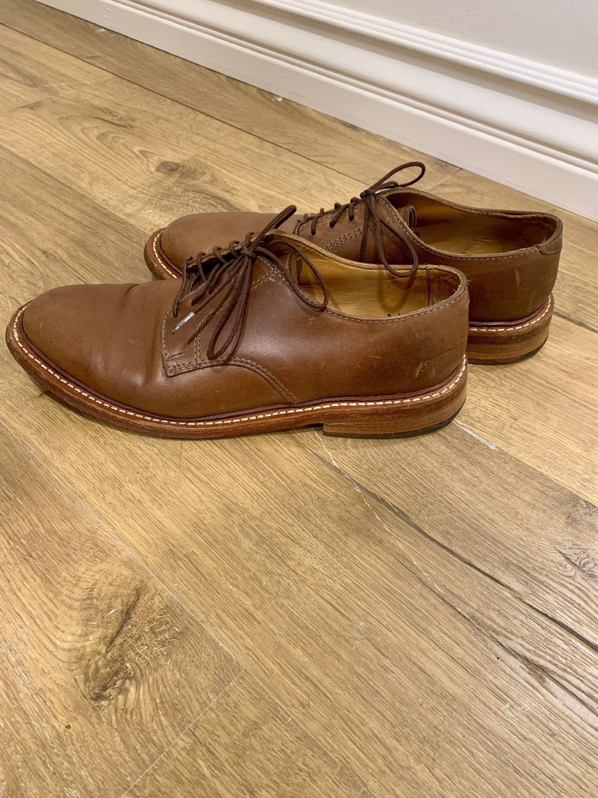 Oak Street Bootmakers Oak Street Bootmakers - Plain Toe Blucher Size US 7 / EU 40 - 2 Thumbnail