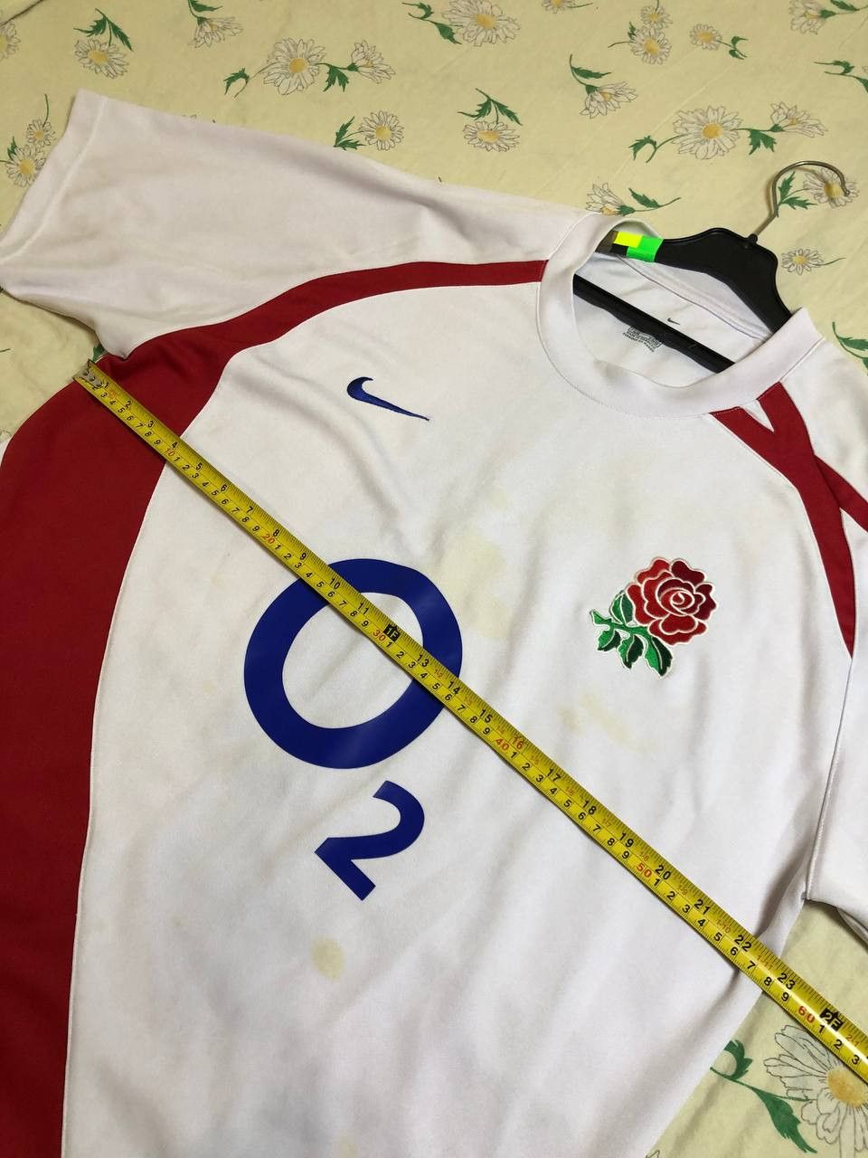 Nike Vintage England Rugby Shirt Nike O2 Jersey Size US XL / EU 56 / 4 - 9 Thumbnail