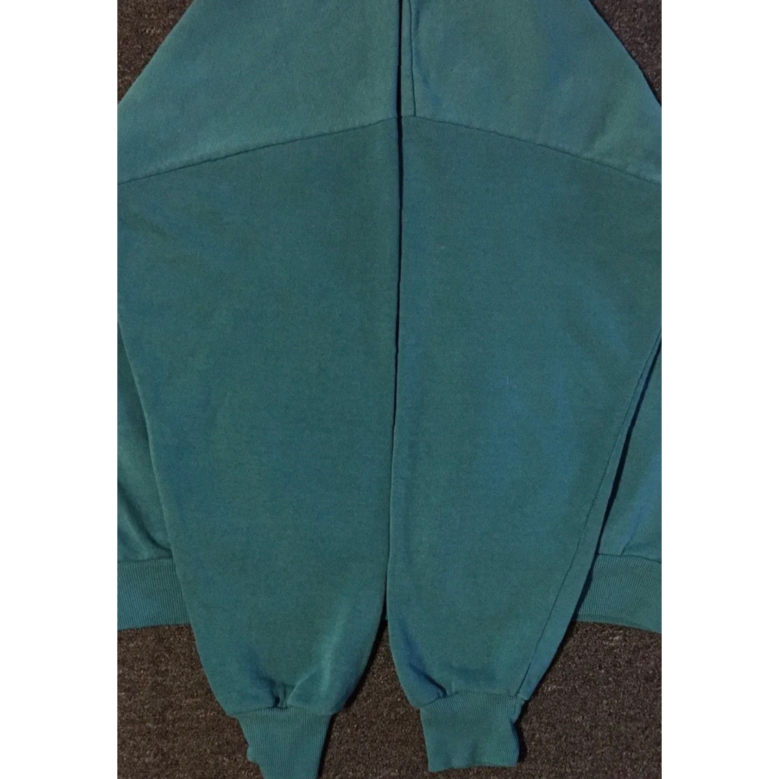 Vintage VINTAGE Jerzees Sweatshirt Hoodie L Green 90s Grunge Punk Biker USAMens Size US L / EU 52-54 / 3 - 5 Thumbnail