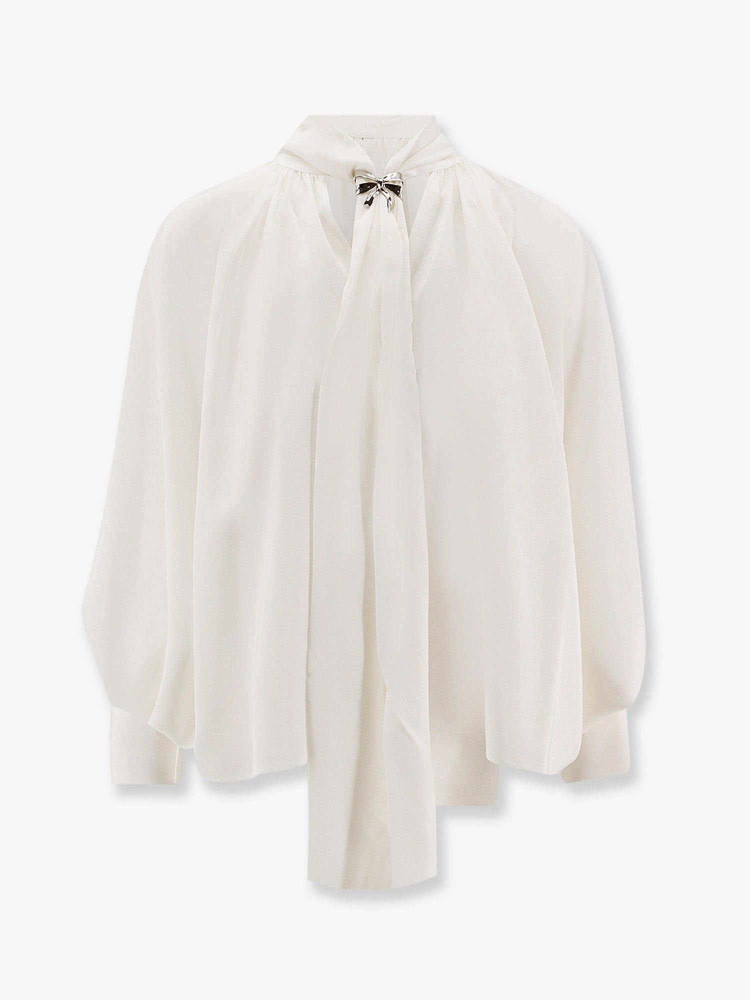 Max Mara Leonida Silk Shirt Size M / US 6-8 / IT 42-44 - 1 Thumbnail