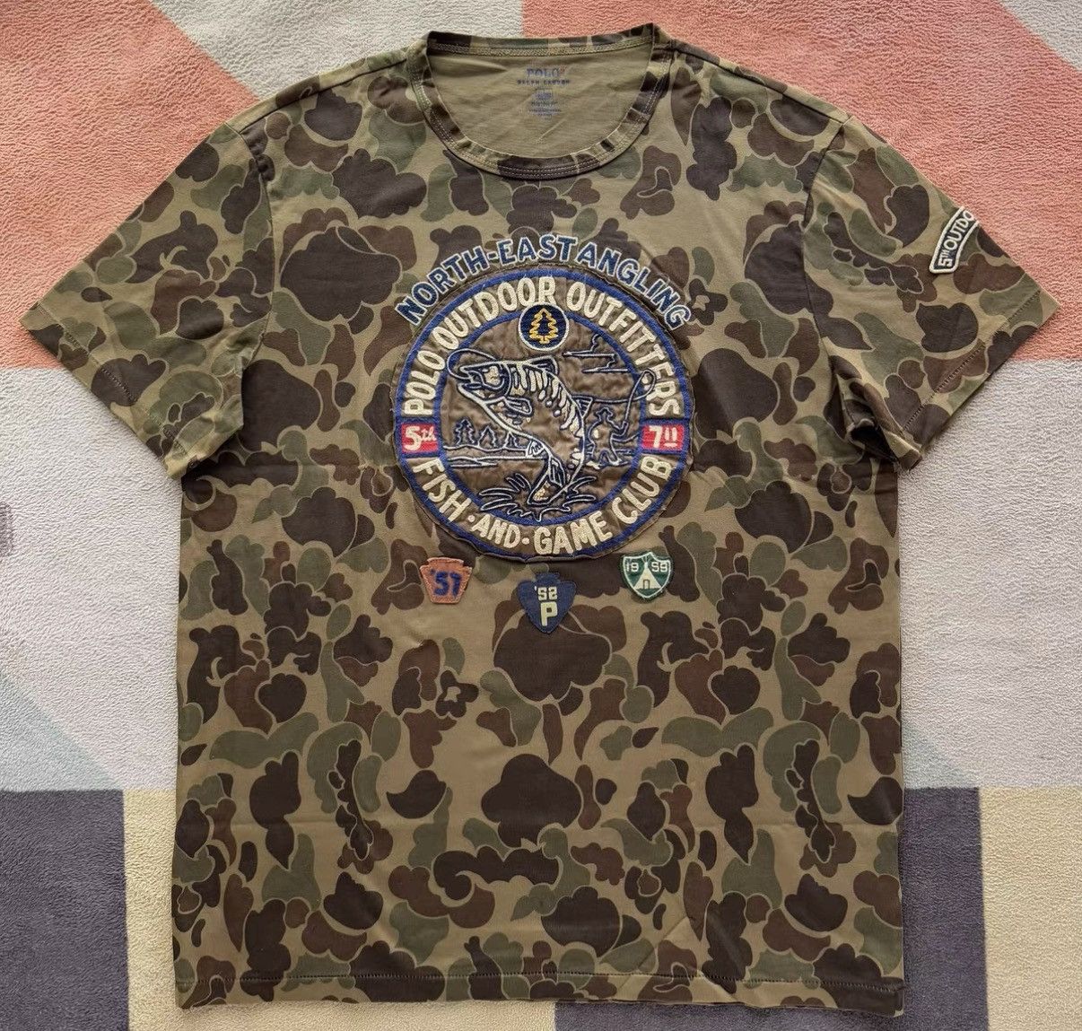 Polo Ralph Lauren Ralph Lauren RL Polo Fishing Short Sleeve T-Shirt K22 Size US L / EU 52-54 / 3 - 1 Thumbnail