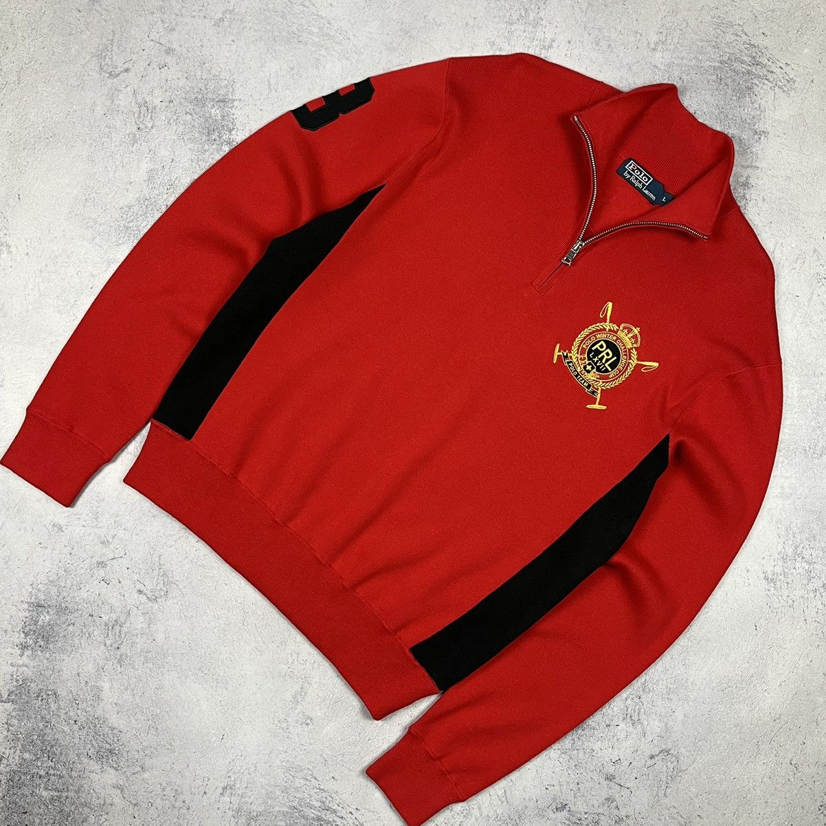 Polo Ralph Lauren Vintage Polo Ralph Lauren Winter Challenge cup sweater 90’s Size US L / EU 52-54 / 3 - 1 Thumbnail