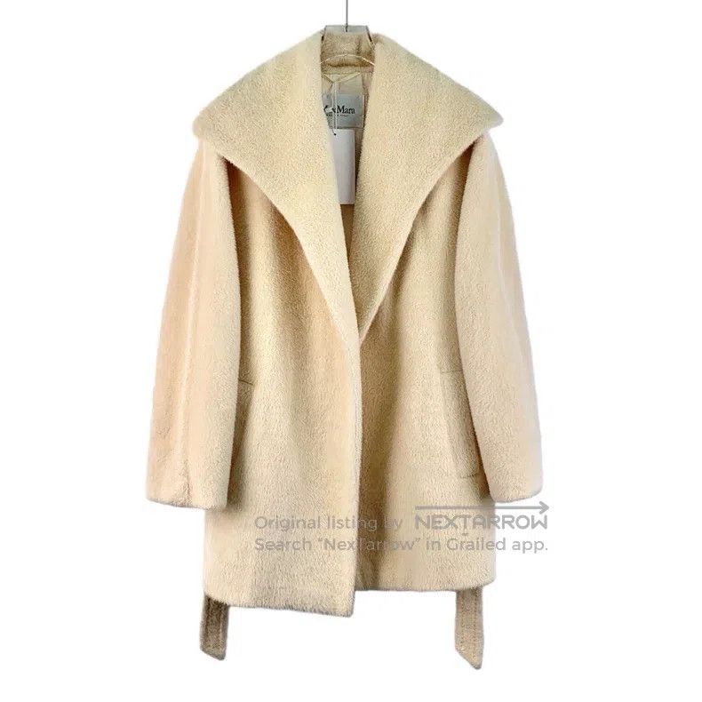 Max Mara Max Mara Beige Alpaca Hair Reversible Belted Long-Sleeve C Size XS / US 0-2 / IT 36-38 - 1 Thumbnail