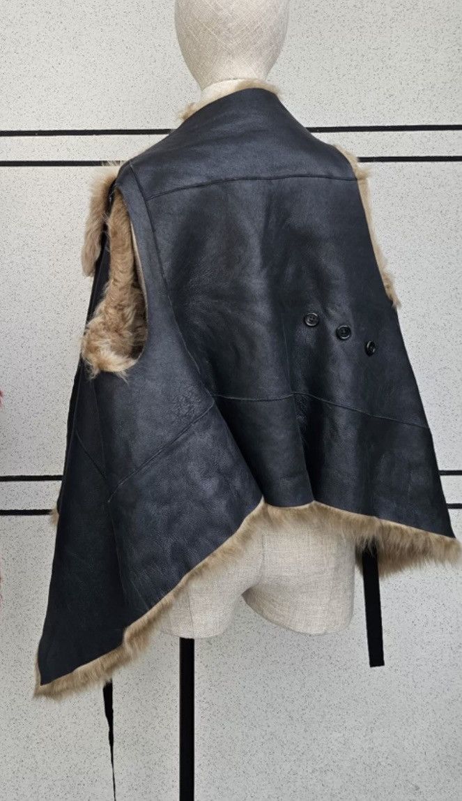 Ann Demeulemeester Ann demeulemeester fur leather vest Size S / US 4 / IT 40 - 3 Thumbnail
