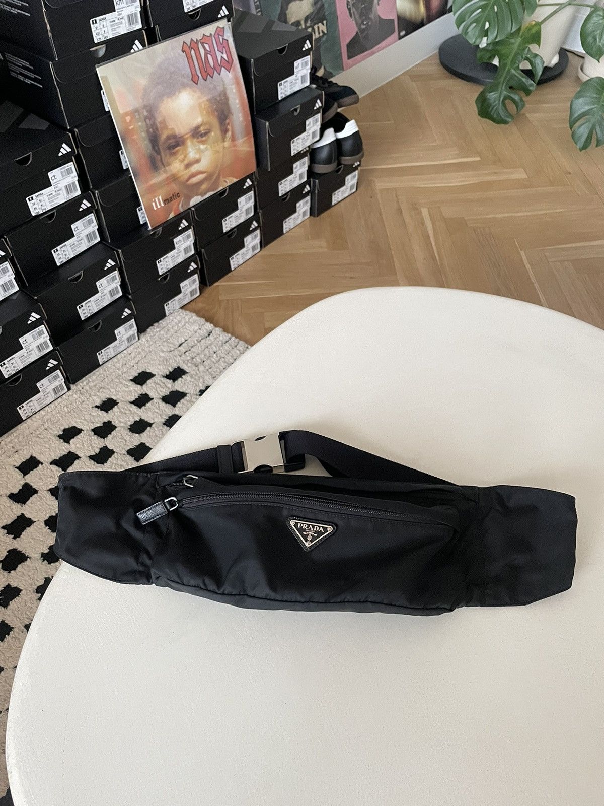 PRADAスポーツ　ボディバッグ ART-4VA056 ブラック PRADA SPORT プラダ スポーツ 4VA056 ウエスト ボディバッグの