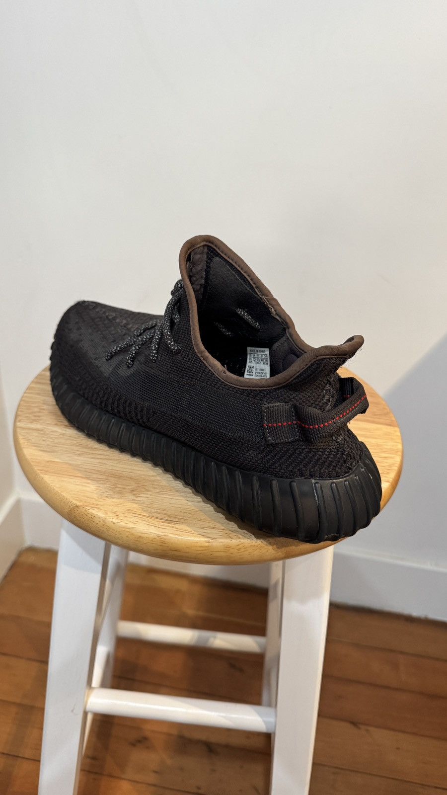 Adidas Yeezy Boost 350 V2 “Black” – Non-Reflective Size US 12.5 / EU 45-46 - 7 Thumbnail