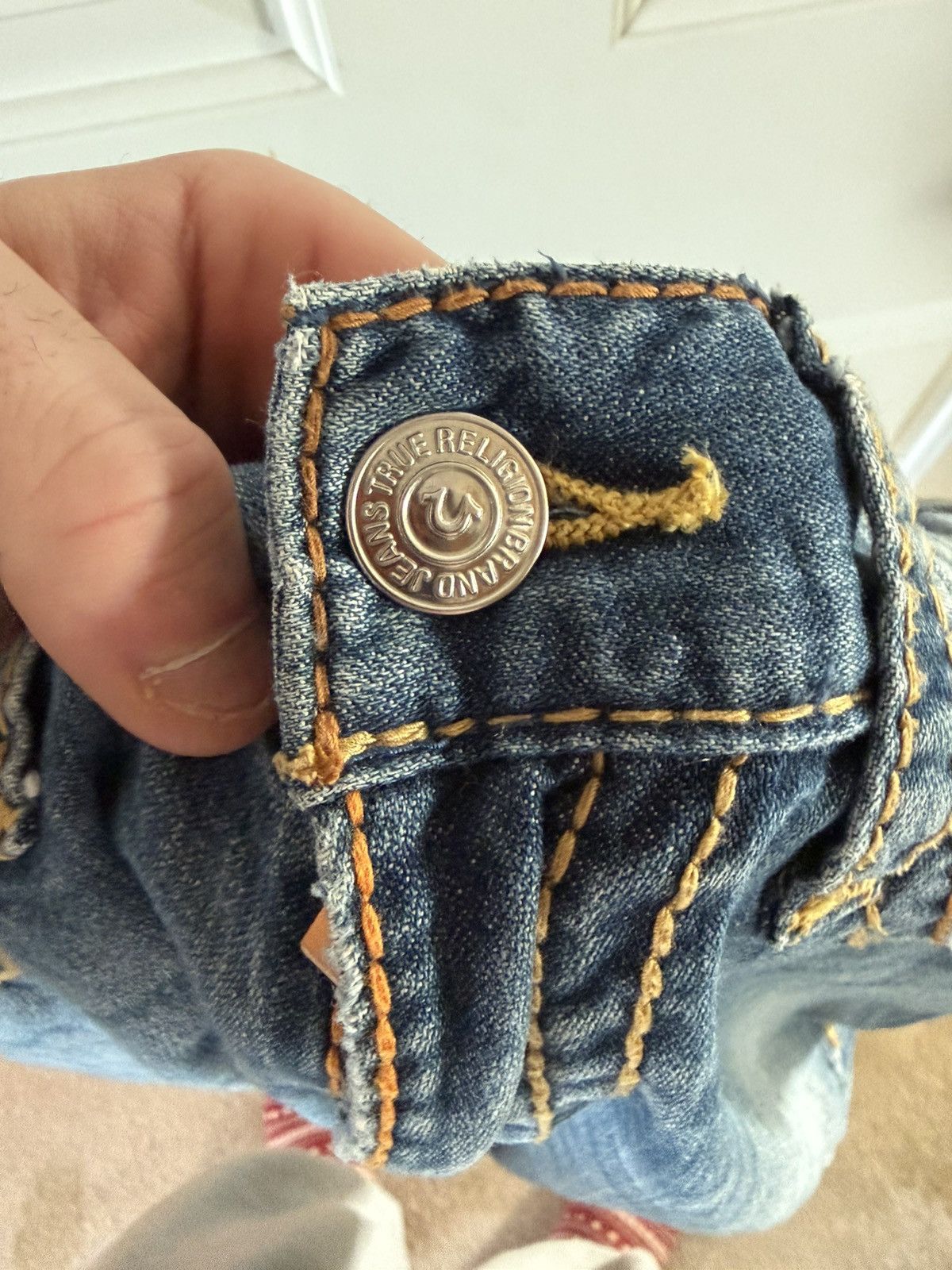 True Religion True Religion Multi Wheat Big T Size US 30 / EU 46 - 5 Thumbnail
