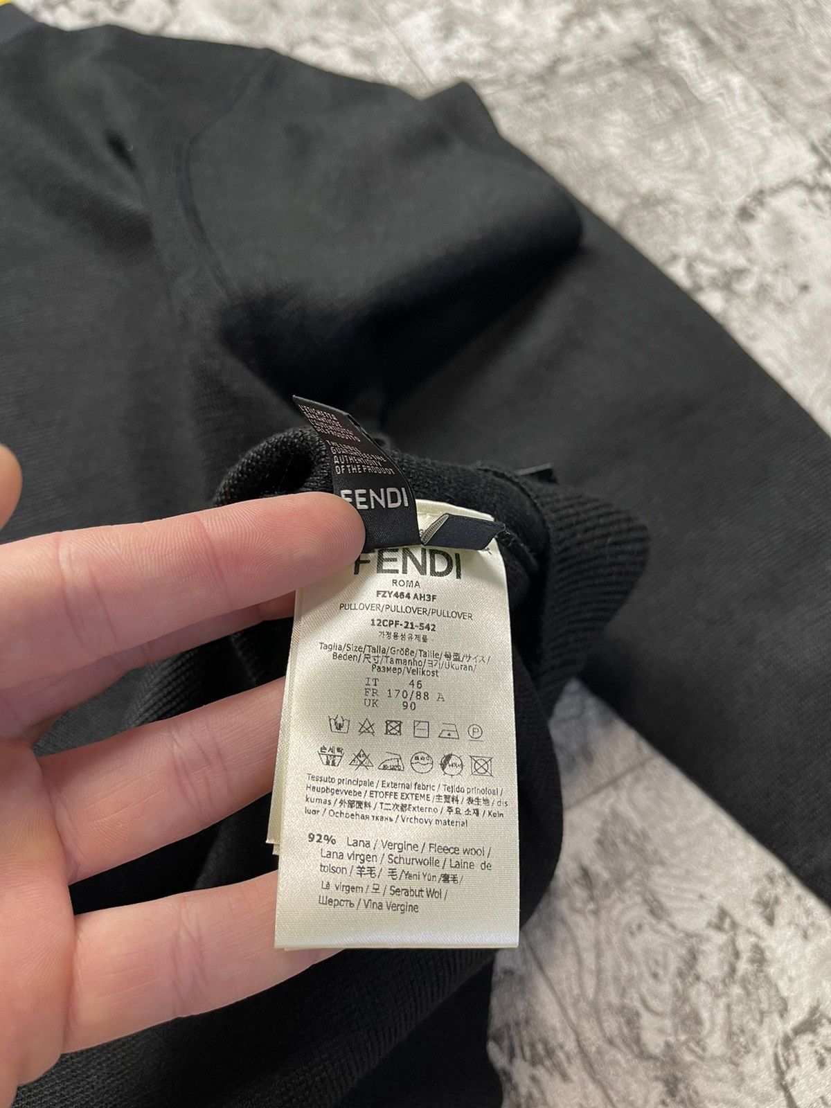 Fendi Fendi Wool Knit Sweater (Pullover) Made in Italy Size 46 (S) Size US S / EU 44-46 / 1 - 16 Thumbnail