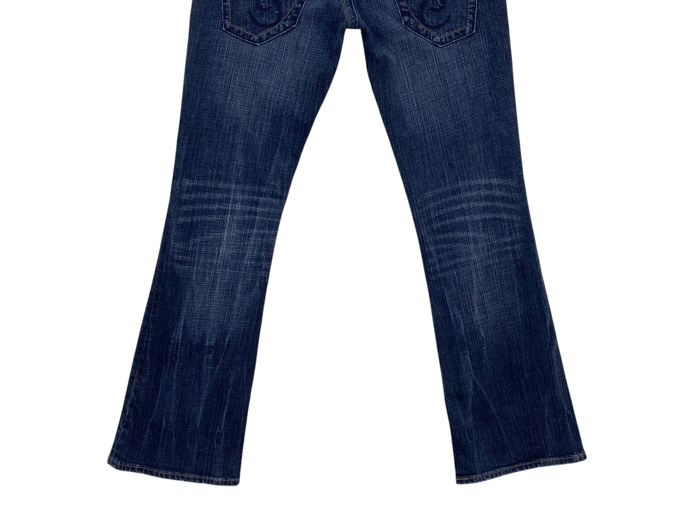 Japanese Brand Oririn Jeans Straight Leg Jeans Punk Grunge Jeans Size 25" / US 0 / IT 36 - 7 Thumbnail