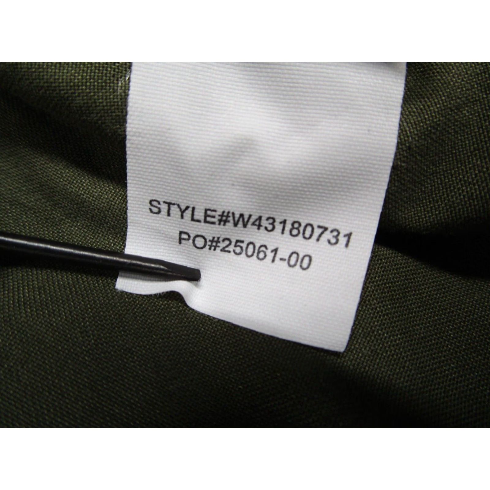 Prana PrAna Women's Green Essex Organic Cotton Blend Hiking Workwear Pants 34x28 Size 36" / US 14 / IT 50 - 4 Thumbnail
