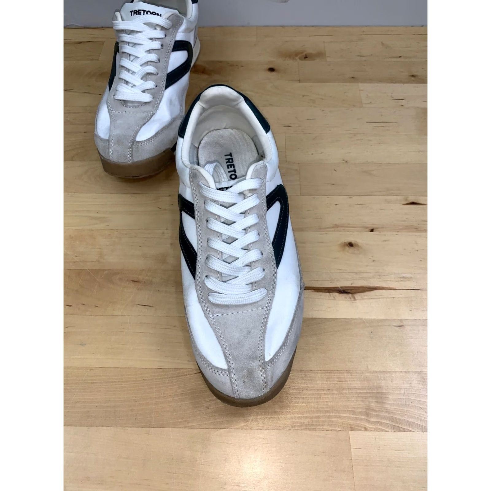 Tretorn Tretorn Rawlings Sneakers Size 8.5 M White Women Sneaker Casual Walking Leather Rubber Outdoor Shoes Size US 9 / IT 39 - 5 Thumbnail