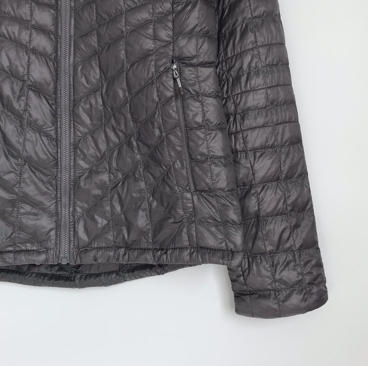 The North Face The North Face Thermoball Eco Puffer Jacket Womens Sz S Gray Size S / US 4 / IT 40 - 3 Thumbnail
