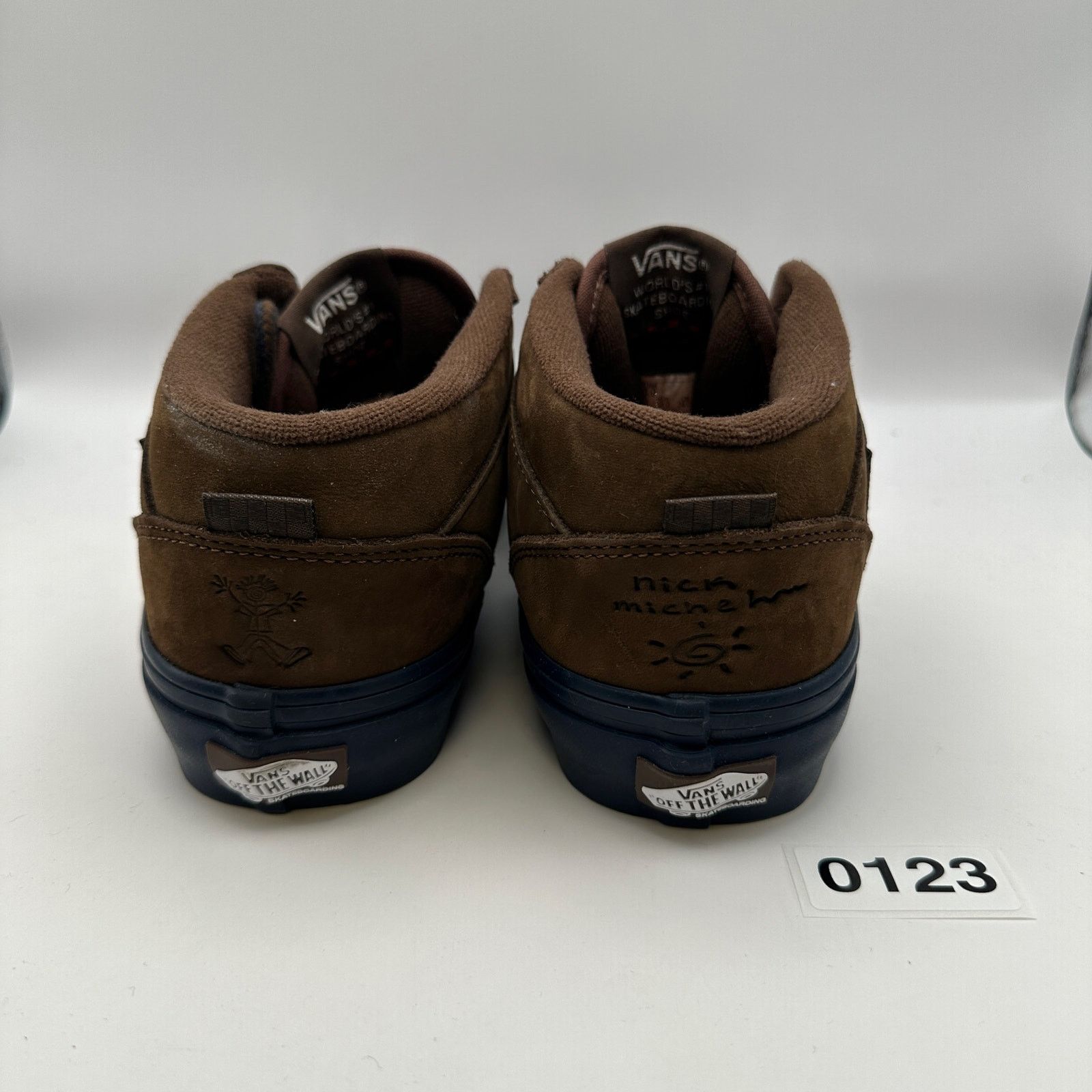 Vans VANS x NICK MICHEL Men's Size 6 Half Cab Suede Brown/Navy Size US 6 / EU 39 - 5 Thumbnail
