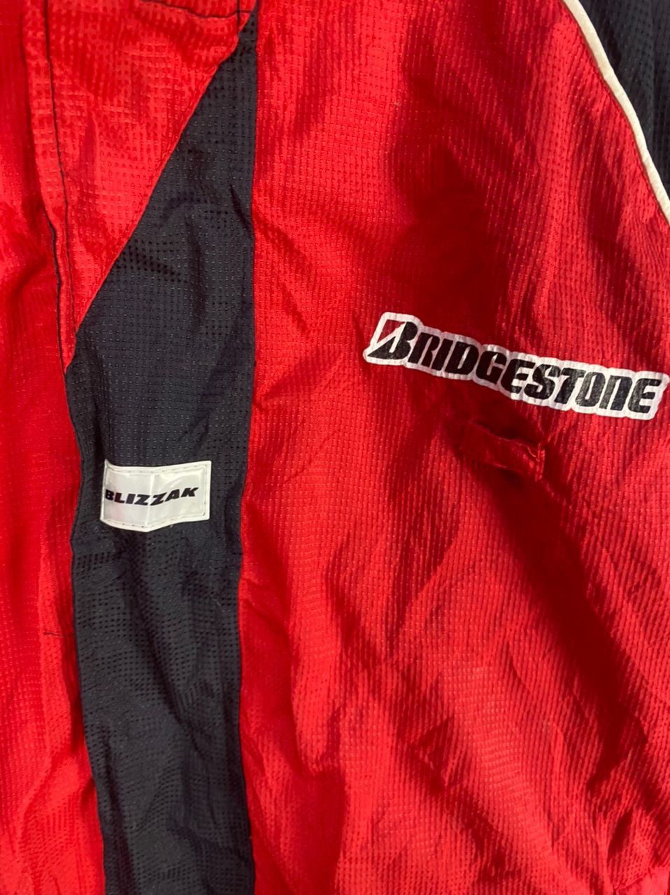 Sports Specialties Blizzak Bridgestone spellout double zipper jacket Size US L / EU 52-54 / 3 - 4 Thumbnail