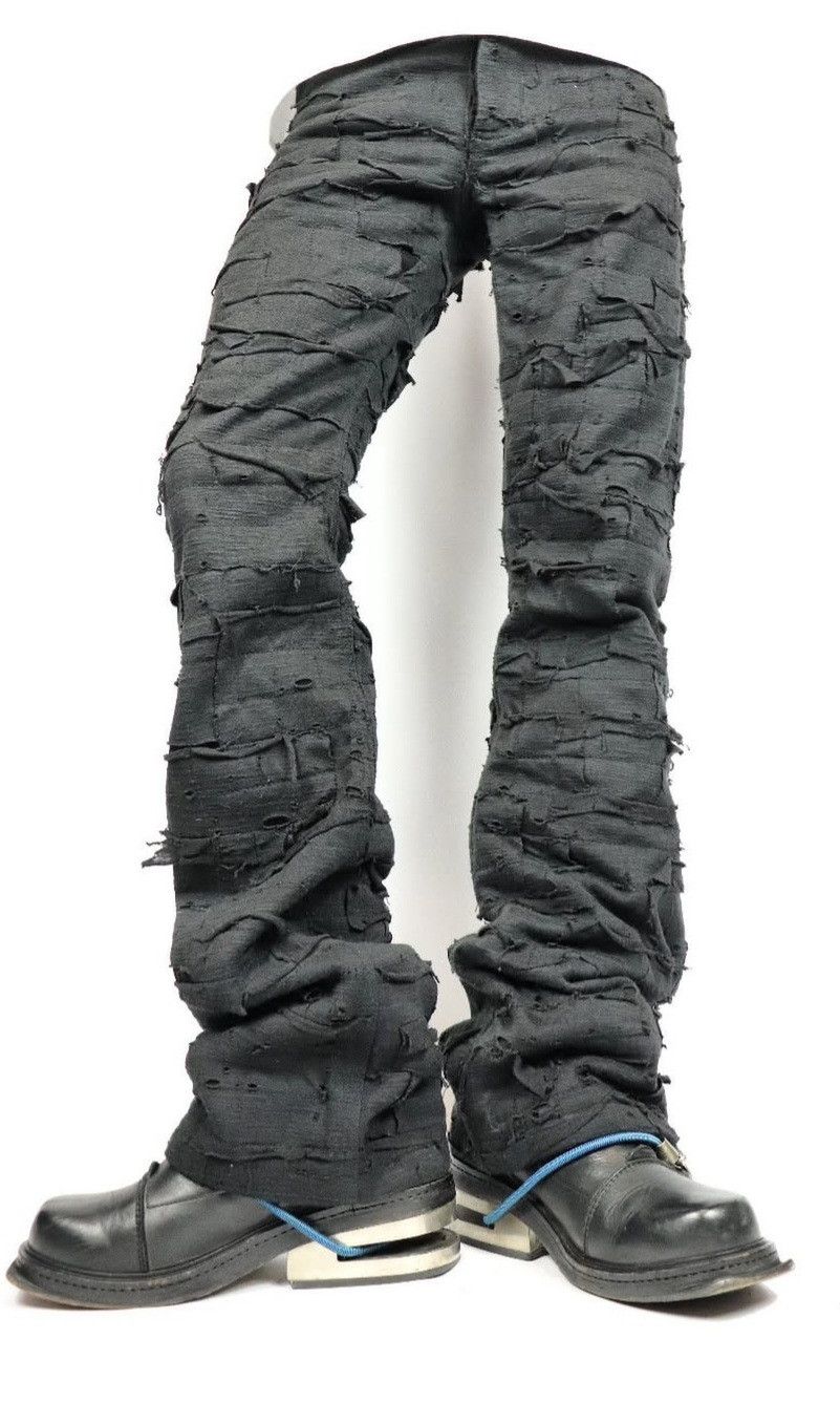 Paradoxe Paris Dark Flayed Sail Jeans Size US 28 / EU 44 - 1 Thumbnail
