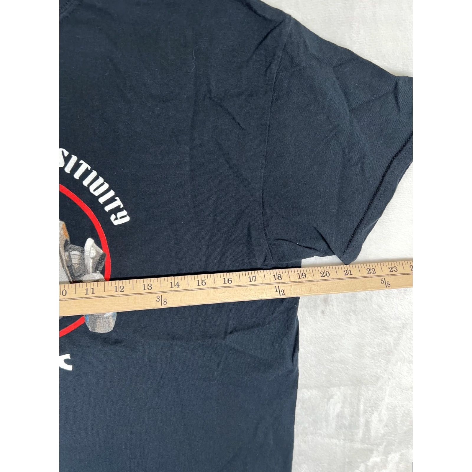 Gildan Logic Peace Love & Positivity T-Shirt Mens M Black Gildan Robot Hip Hop Music Size US M / EU 48-50 / 2 - 5 Thumbnail
