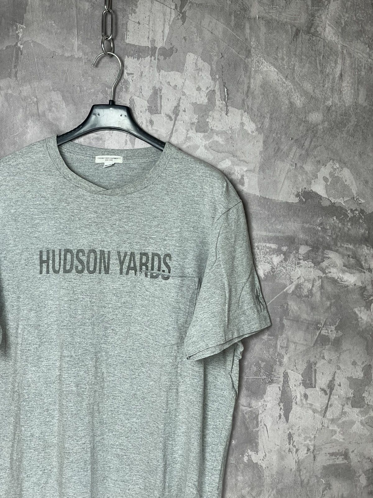 Engineered Garments × Japanese Brand Engineered Garments Hudson Yards Grey Avant Garde tee Size US XL / EU 56 / 4 - 4 Thumbnail