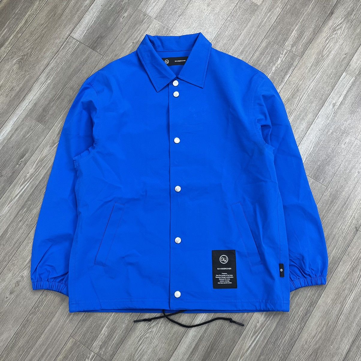 GU × Jun Takahashi × Undercover SS21 Undercover × GU Graphite Blue Coach Jacket Size US S / EU 44-46 / 1 - 14 Thumbnail
