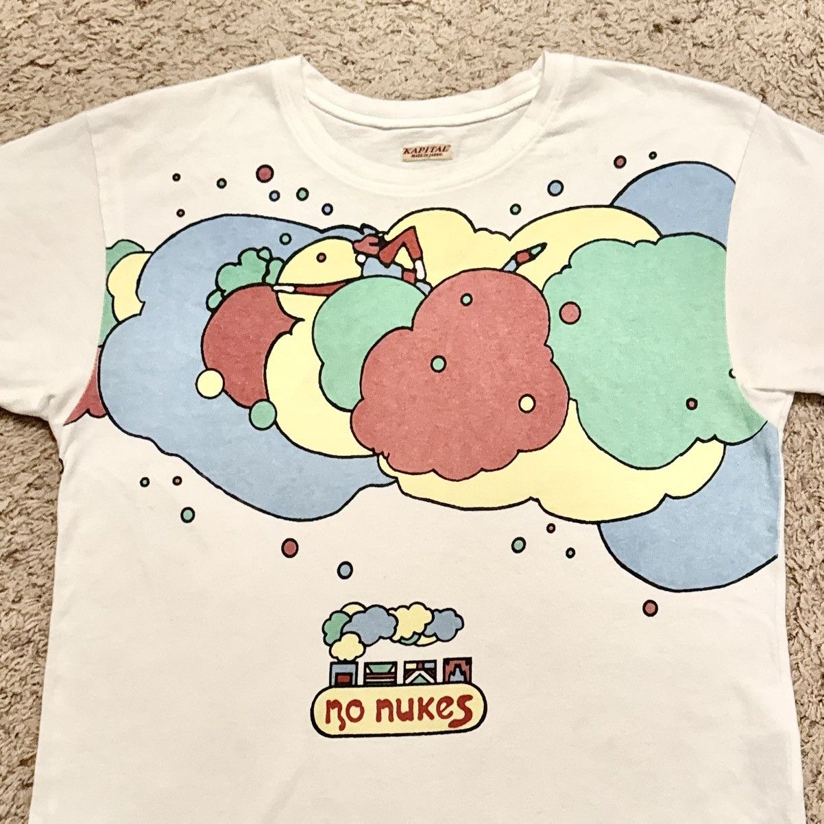 Kapital Kapital No Nukes Art Tee Size US L / EU 52-54 / 3 - 4 Thumbnail
