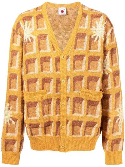Icecream o1mle0724 Waffle Cardigan in Orange Size US S / EU 44-46 / 1 - 1 Thumbnail
