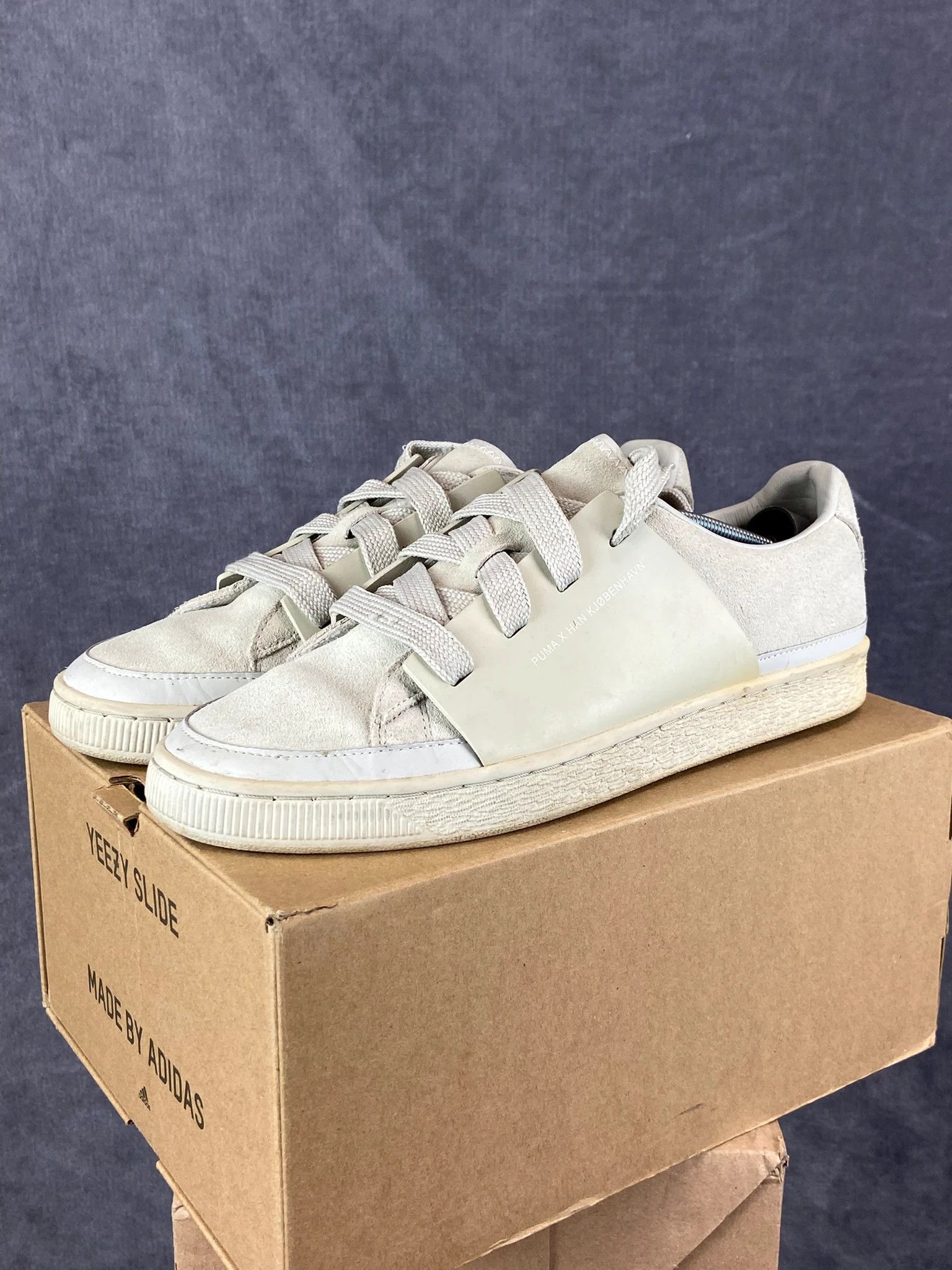 Puma Puma x Han Kjøbenhavn White Sneakers Size 44.5 Size US 11.5 / EU 44-45 - 1 Thumbnail