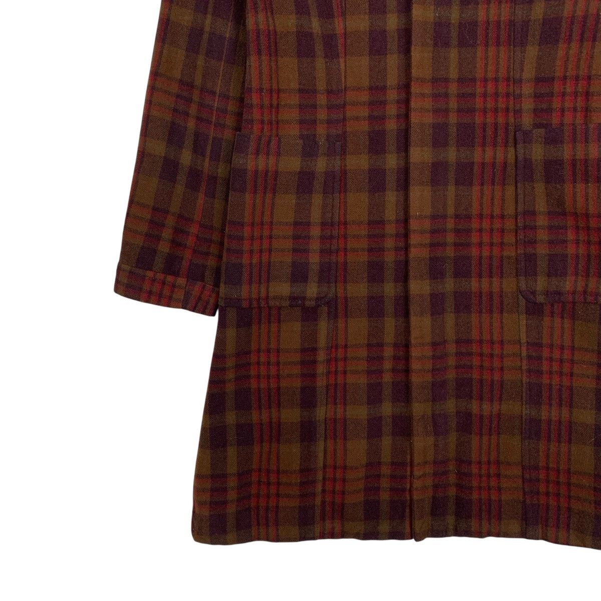 Japanese Brand Japanese Brand Ined Tartan Coat Size S / US 4 / IT 40 - 3 Thumbnail