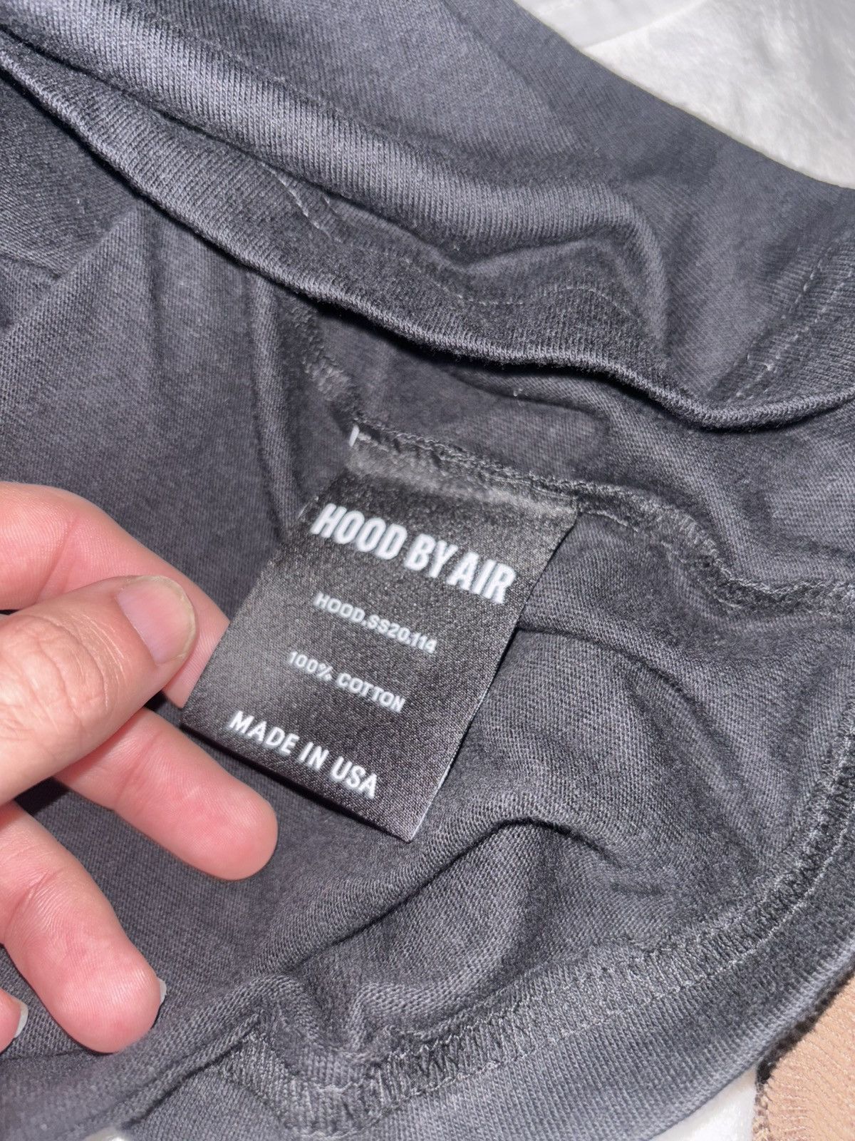Hood By Air ANONYMOUS CLUB GENERIC BLACK PRINT TEE Size US L / EU 52-54 / 3 - 3 Thumbnail