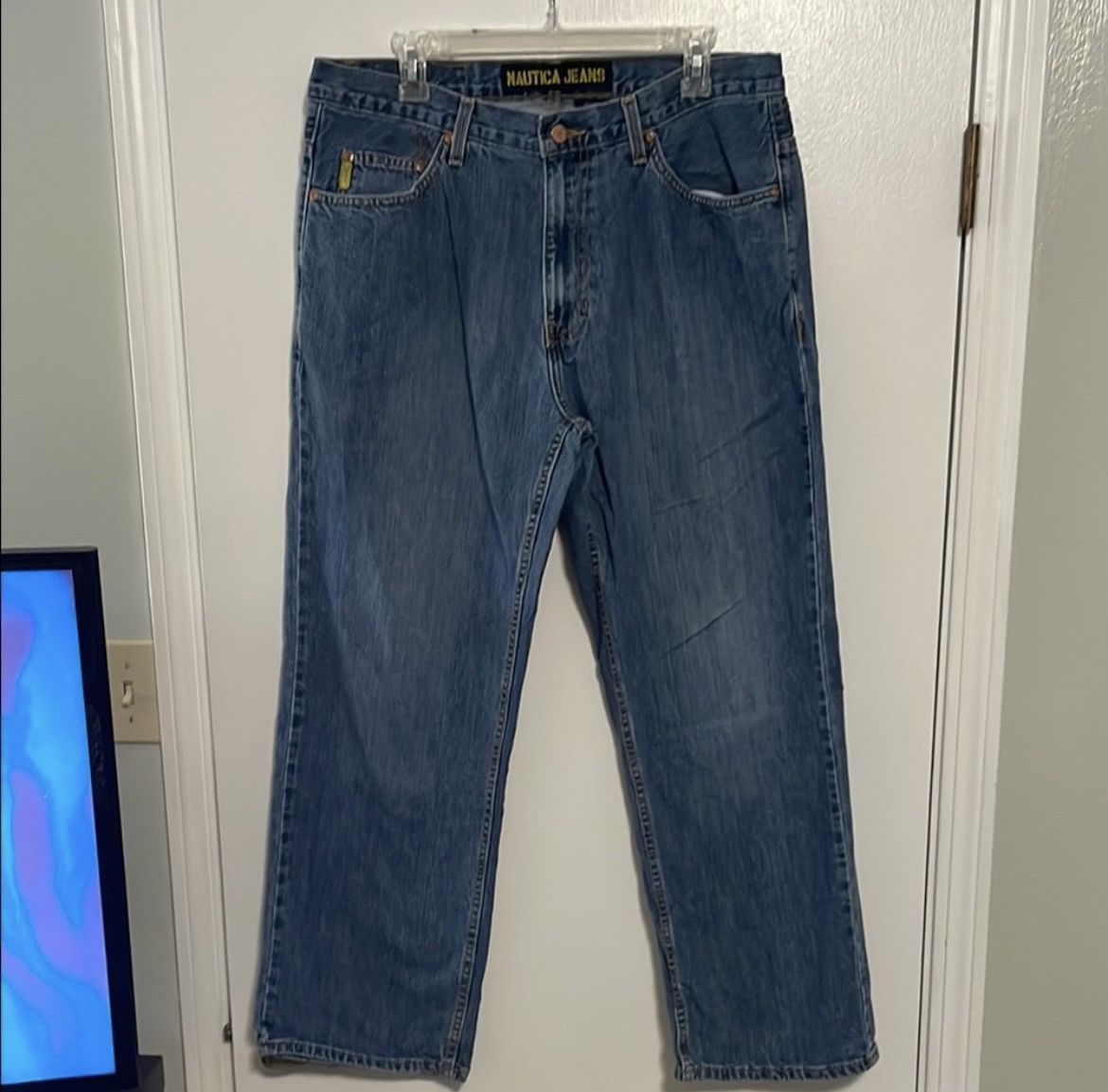 Nautica Nautica Blue Relaxed Fit Jeans Size US 34 / EU 50 - 1 Thumbnail