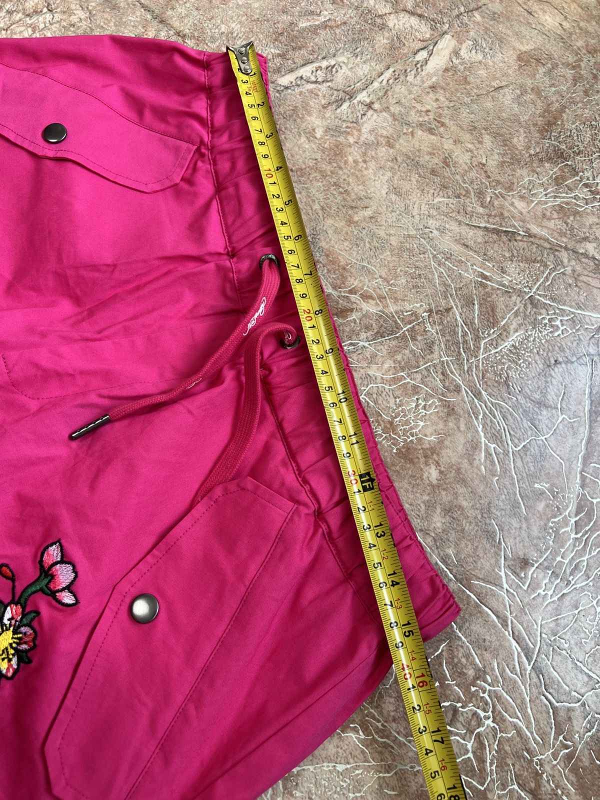 Other Vintage Ed Hardy Skull blossom magenta opium pink pants Size 30" / US 8 / IT 44 - 15 Thumbnail