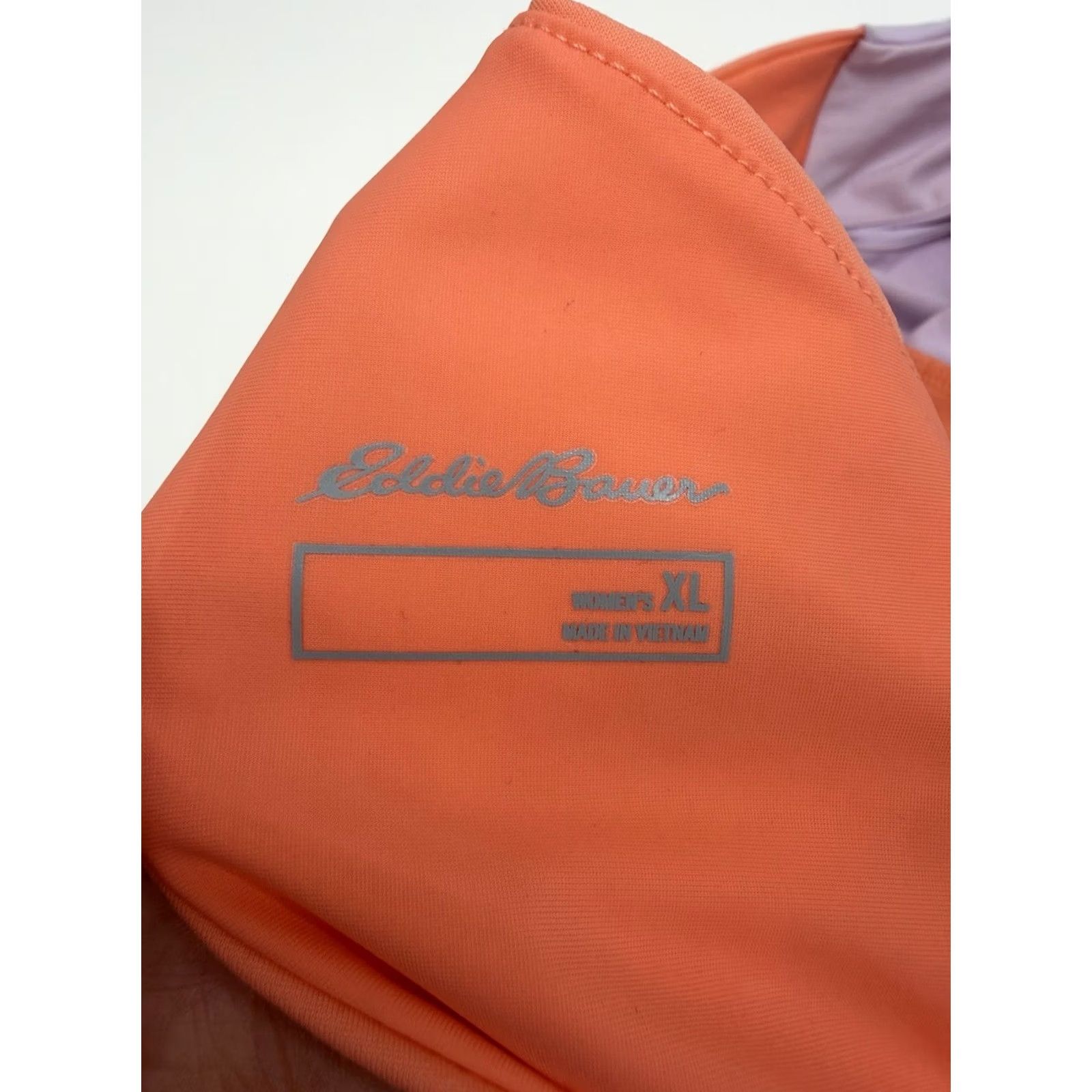 Eddie Bauer Eddie Bauer Womens Shoreline Sport Top Sleeveless Cropped Colorbloc XL Purple Racerback NWTs Sports Bra Shirt Women X L Size XL / US 12-14 / IT 48-50 - 5 Thumbnail