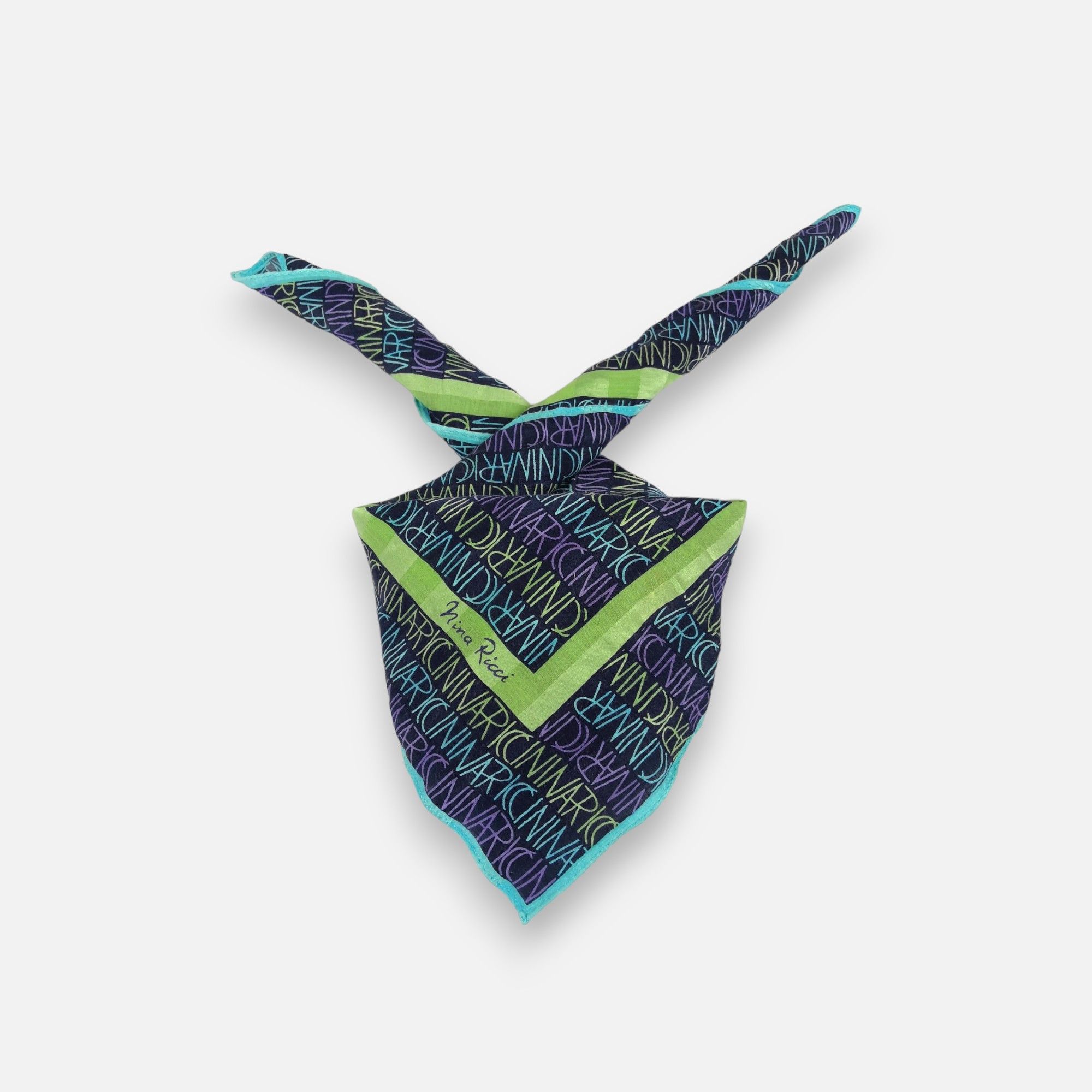 Nina Ricci × Vintage Vintage Nina Ricci Handkerchief Neckerchief Bandana Size ONE SIZE - 1 Thumbnail