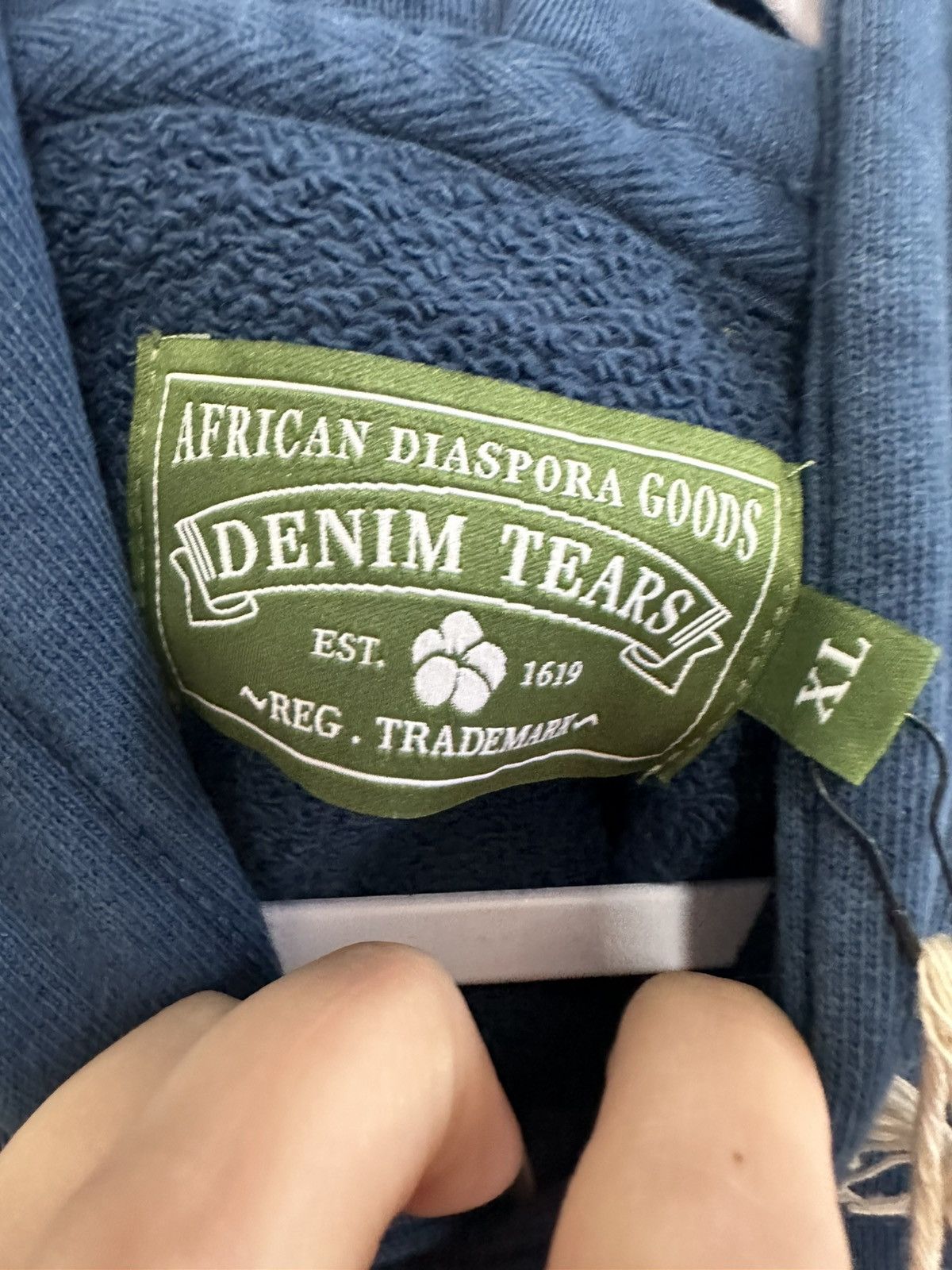 DENIM TEARS Denim Tears Embroidered Logo Size US XL / EU 56 / 4 - 3 Thumbnail