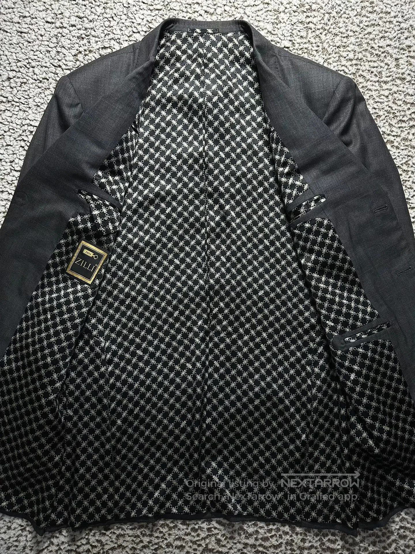 Zilli Zilli Super 180s Wool Suit. Size US S / EU 44-46 / 1 - 2 Thumbnail