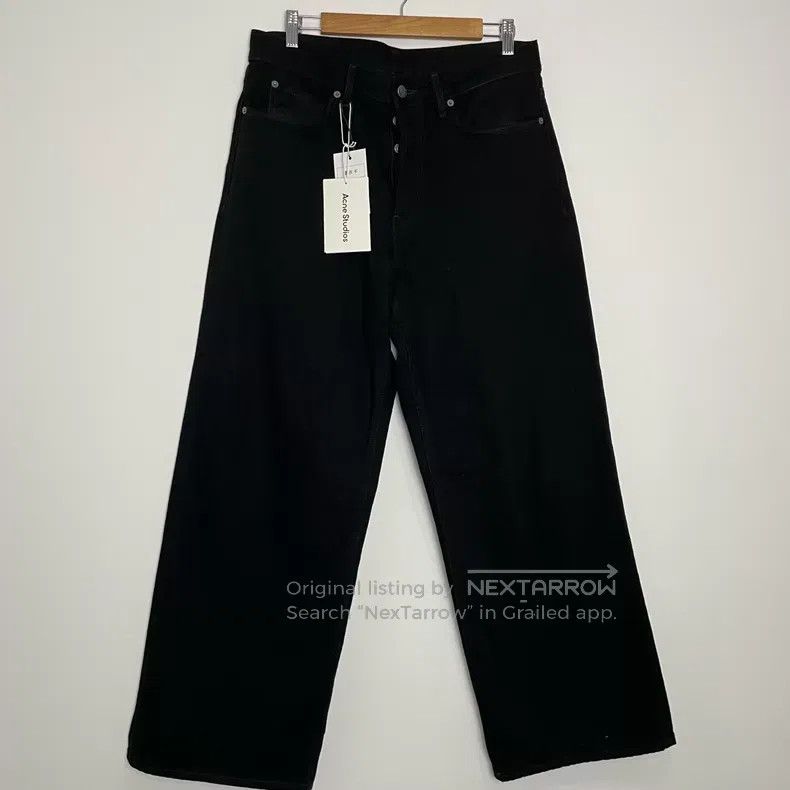 Acne Studios Acne Studios size L 1981U loose straight washed denim pants Size US 28 / EU 44 - 1 Thumbnail