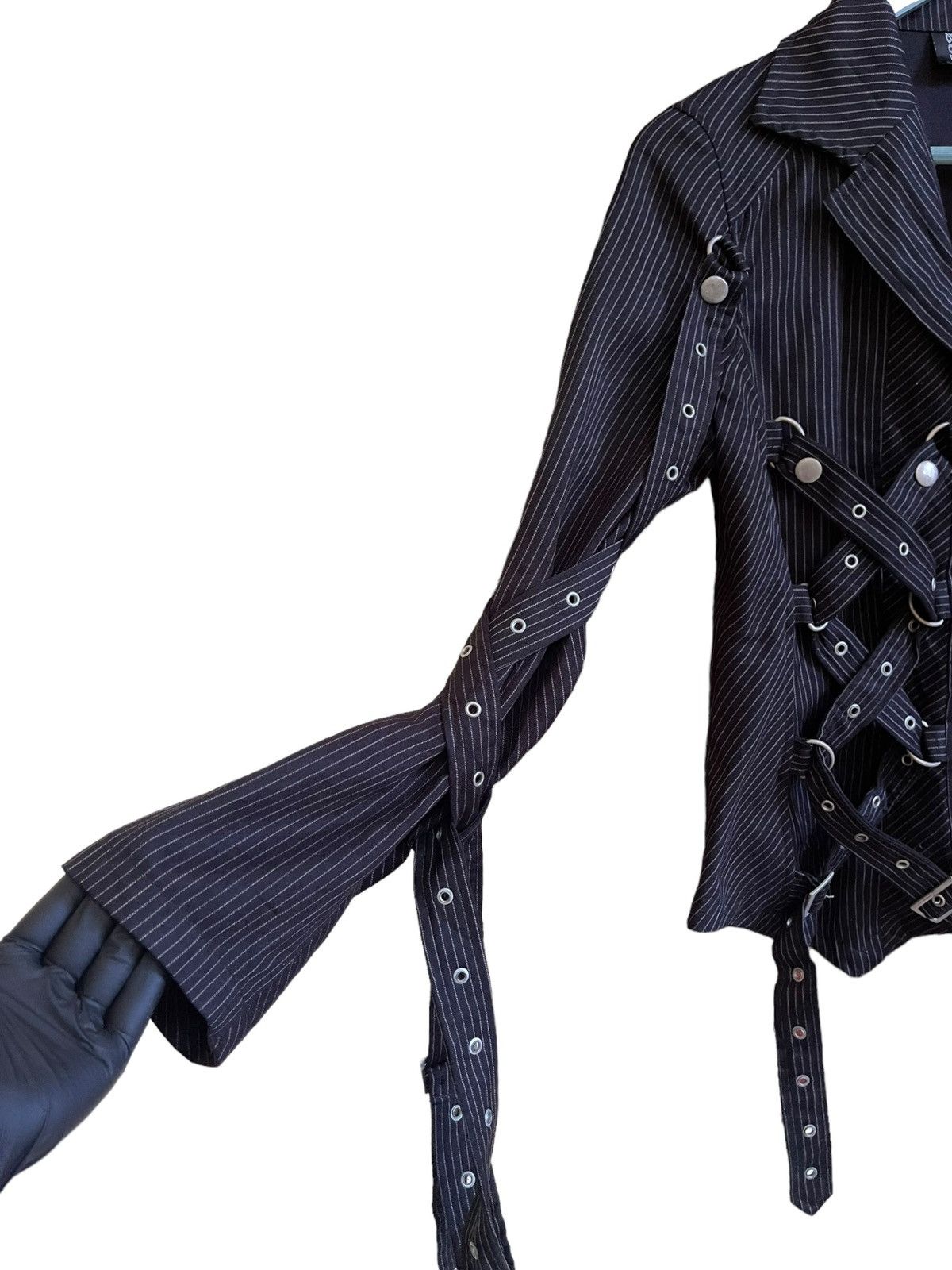 If Six Was Nine × Le Grande Bleu (L.G.B.) × Seditionaries Body Line Seditionaries Punk Bondage Jacket Size US S / EU 44-46 / 1 - 3 Thumbnail