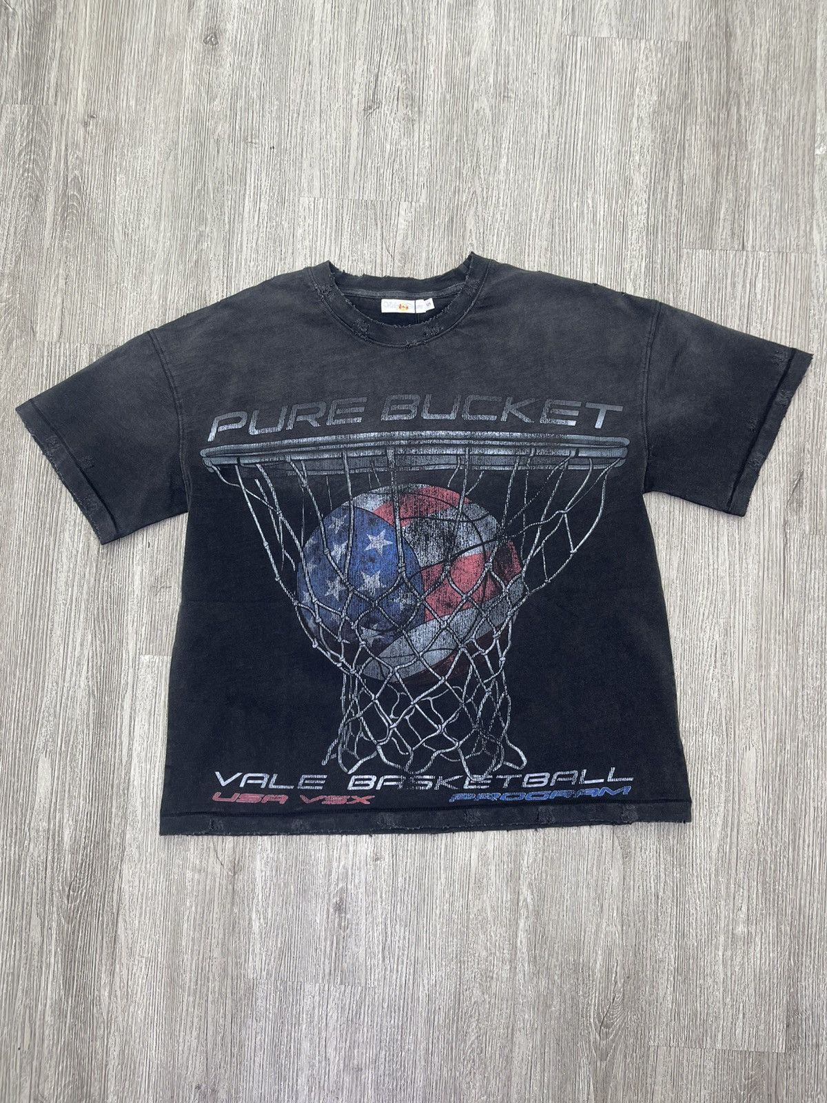 Vale Vale tee basketball (black) Size US S / EU 44-46 / 1 - 1 Thumbnail