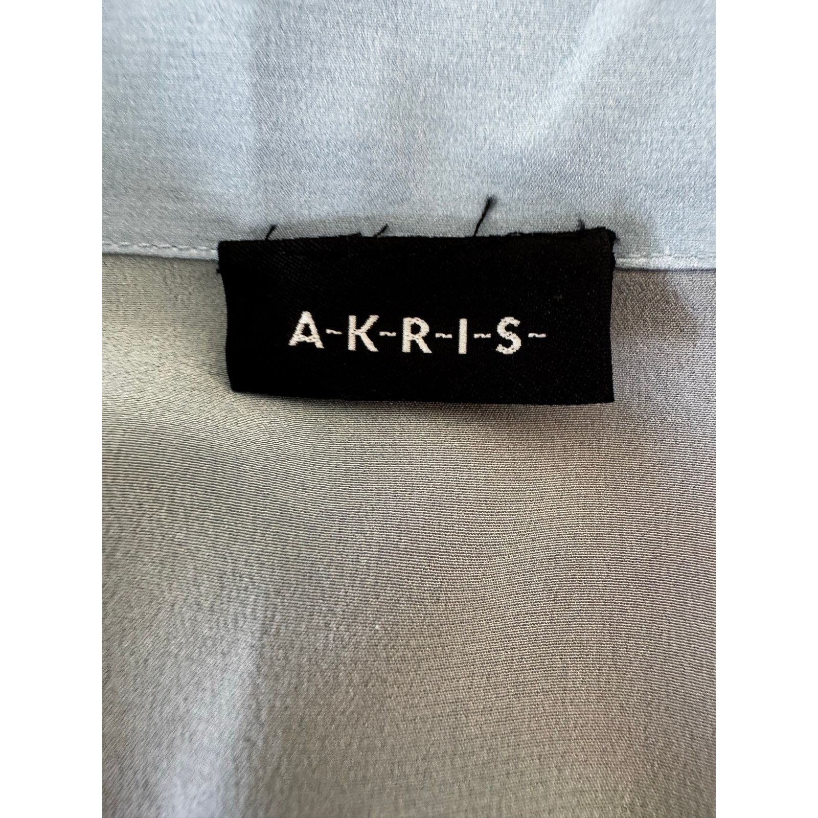 Akris AKRIS 100% Silk Tulip Fields Button Up Tunic Blouse Size 12 Size XL / US 12-14 / IT 48-50 - 11 Thumbnail