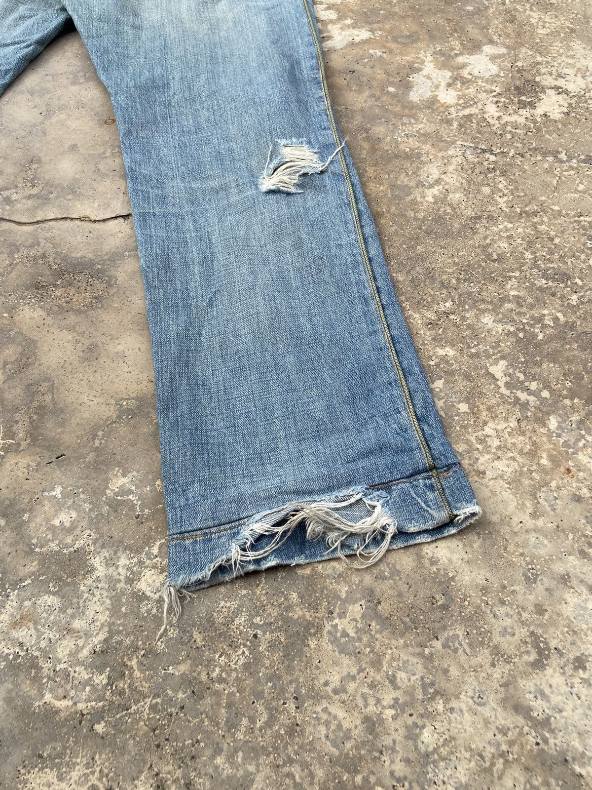 Dolce & Gabbana VINTAGE DOLCE & GABBANA DISTRESSED PANT Size US 32 / EU 48 - 6 Thumbnail